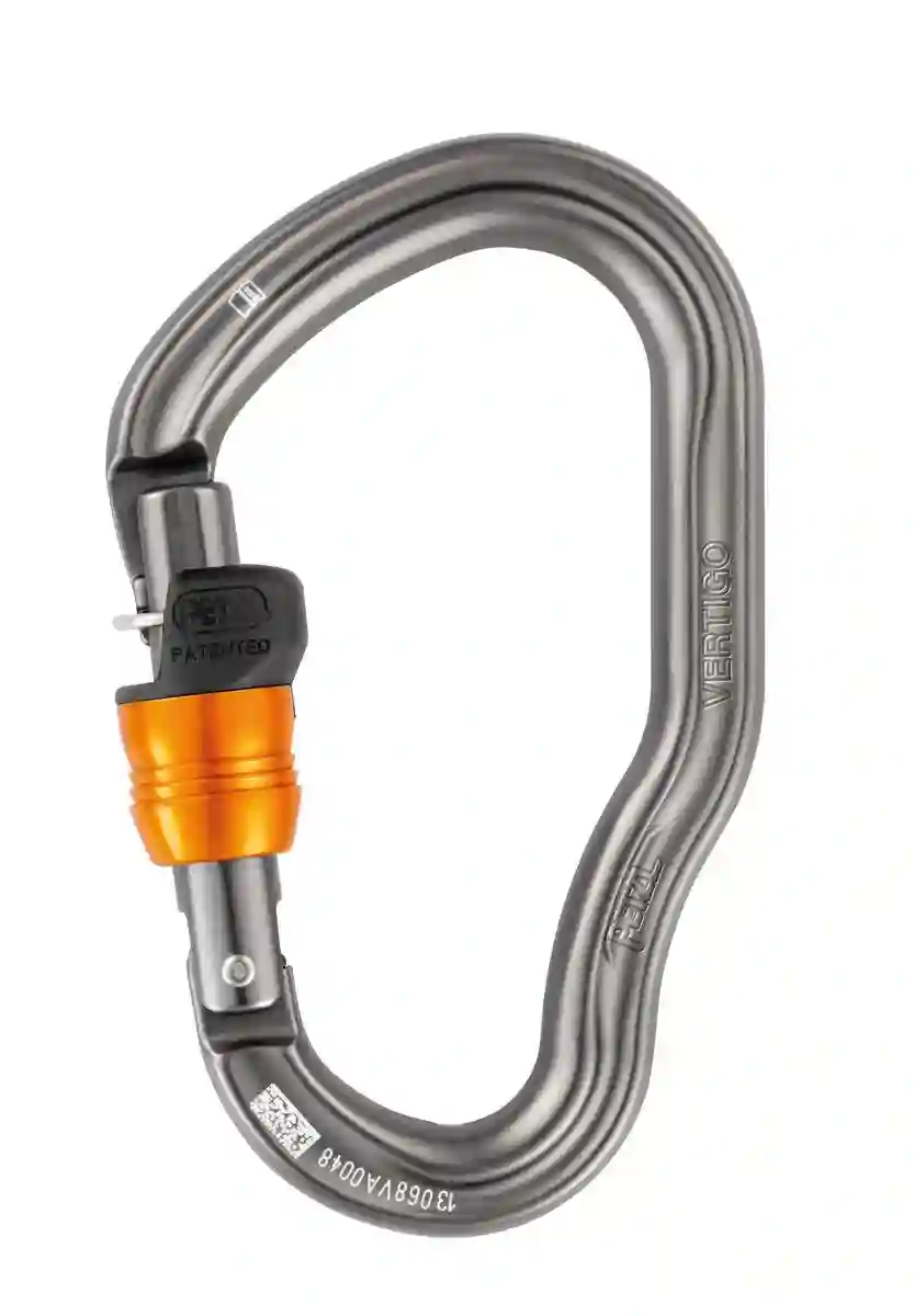 mosquetón PETZL vertigo wire-lock