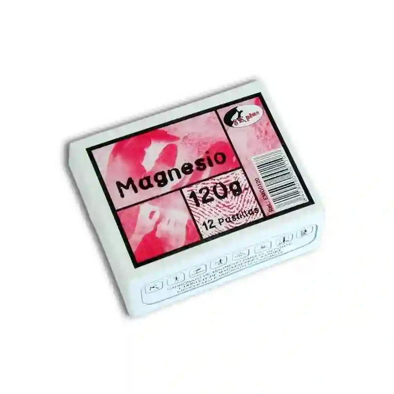 Magnesio Bloque 8c más 120gr