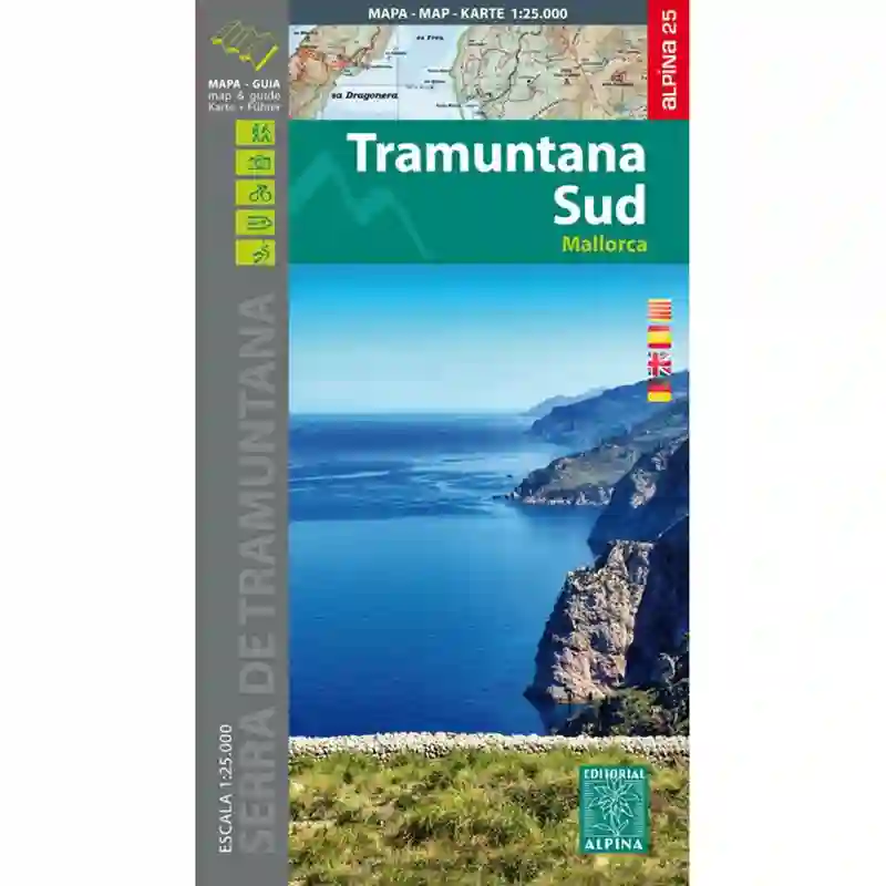 Mapa Alpina Tramuntana Sur