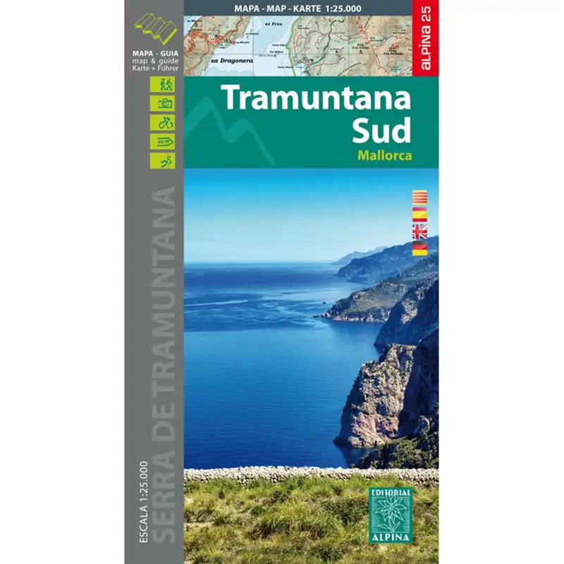 Mapa Alpina Tramuntana Sur