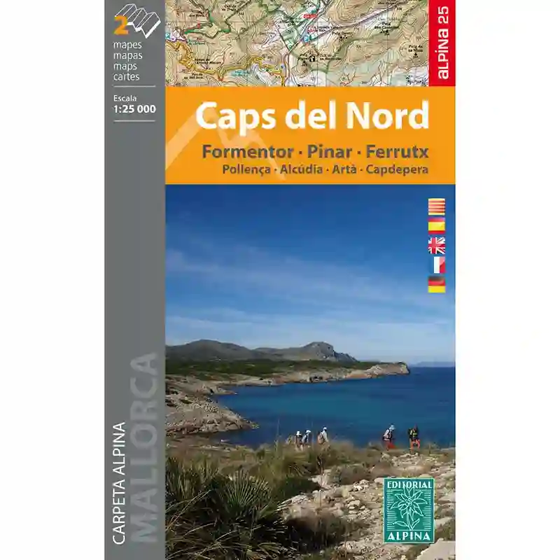 Mapa Alpina Caps del Nord (Mallorca)