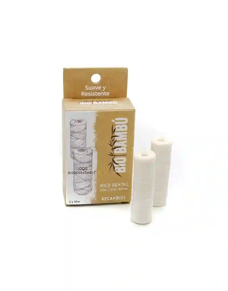 Recambio Hilo Dental Biodegradable 2 unidades