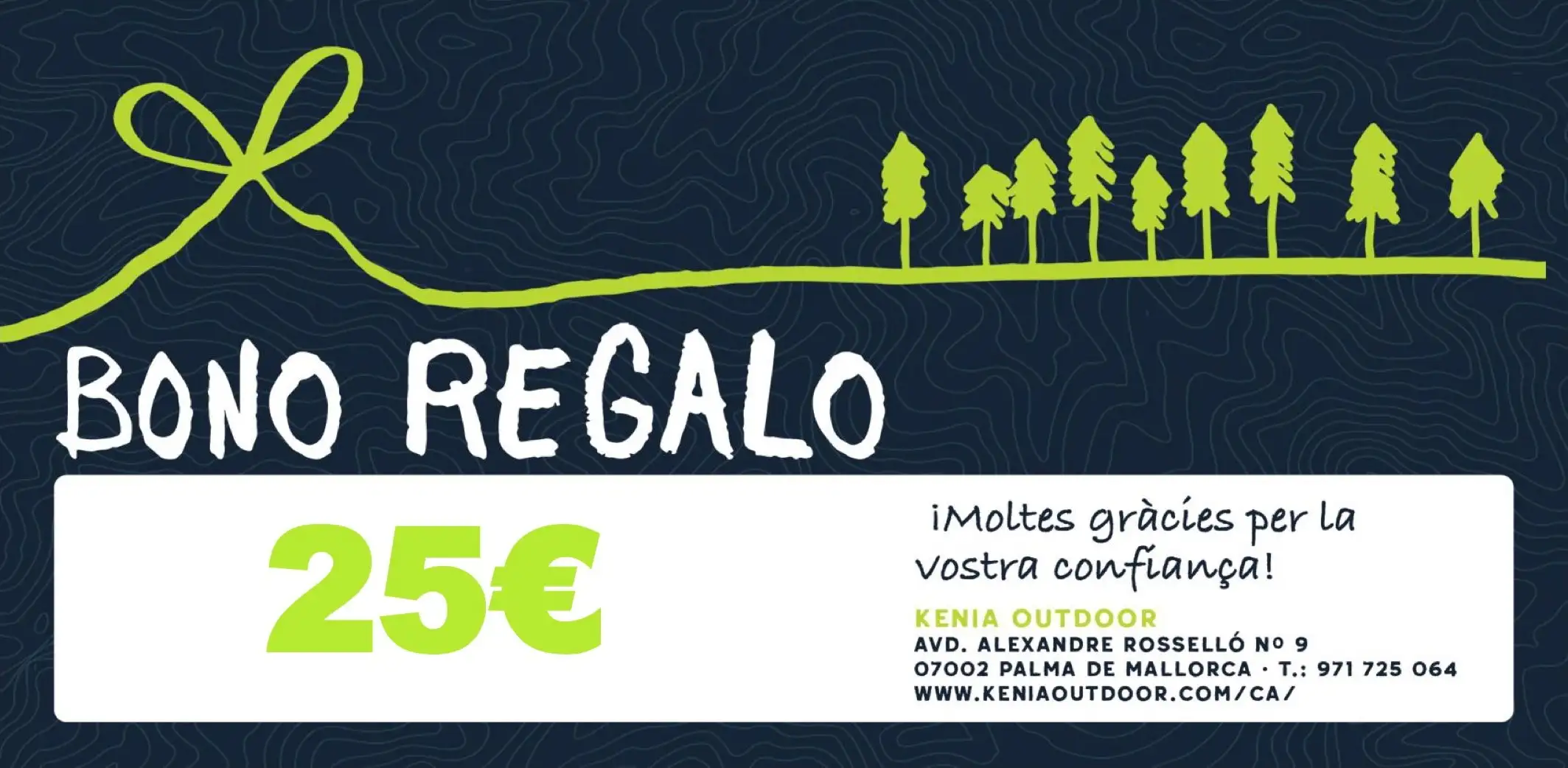 Tarjeta Regalo 25 €