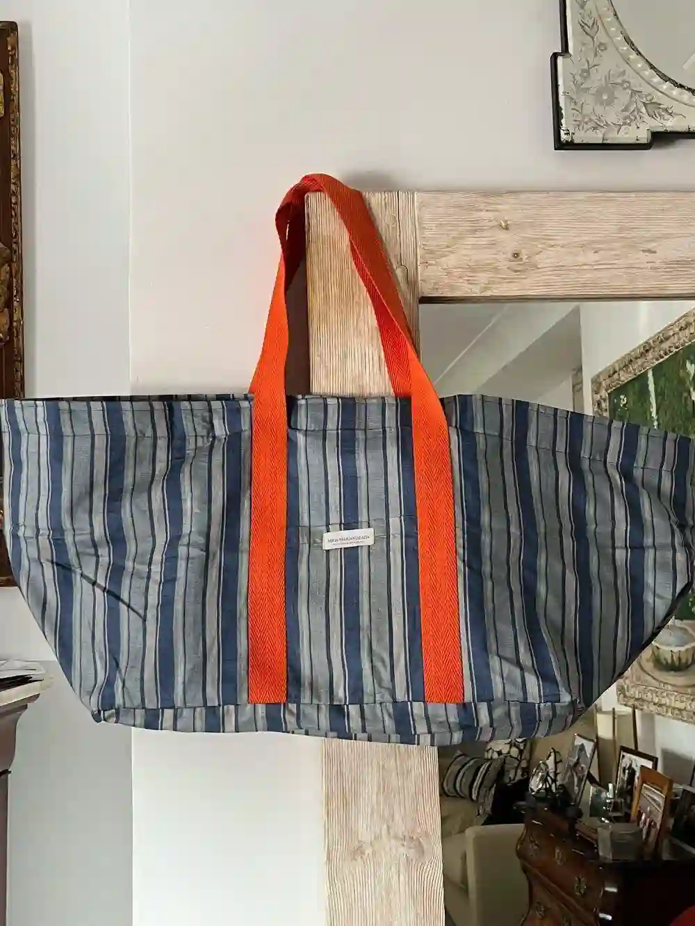 Bolsa Ikea Rayas azul