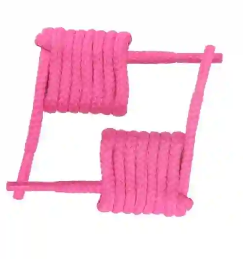 Cordón redondo grueso de 60 cm. color fuxia