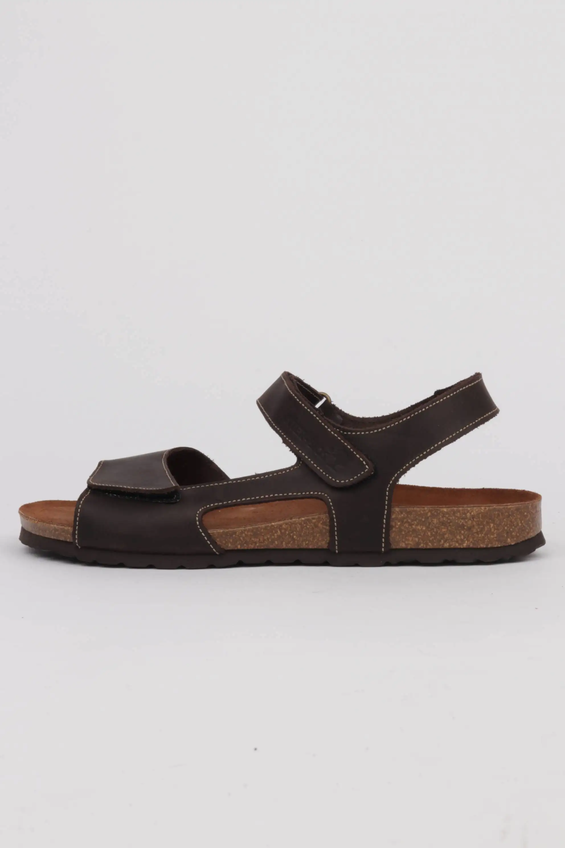 Sandalias Inter Bios hombre doble velcro color marrón