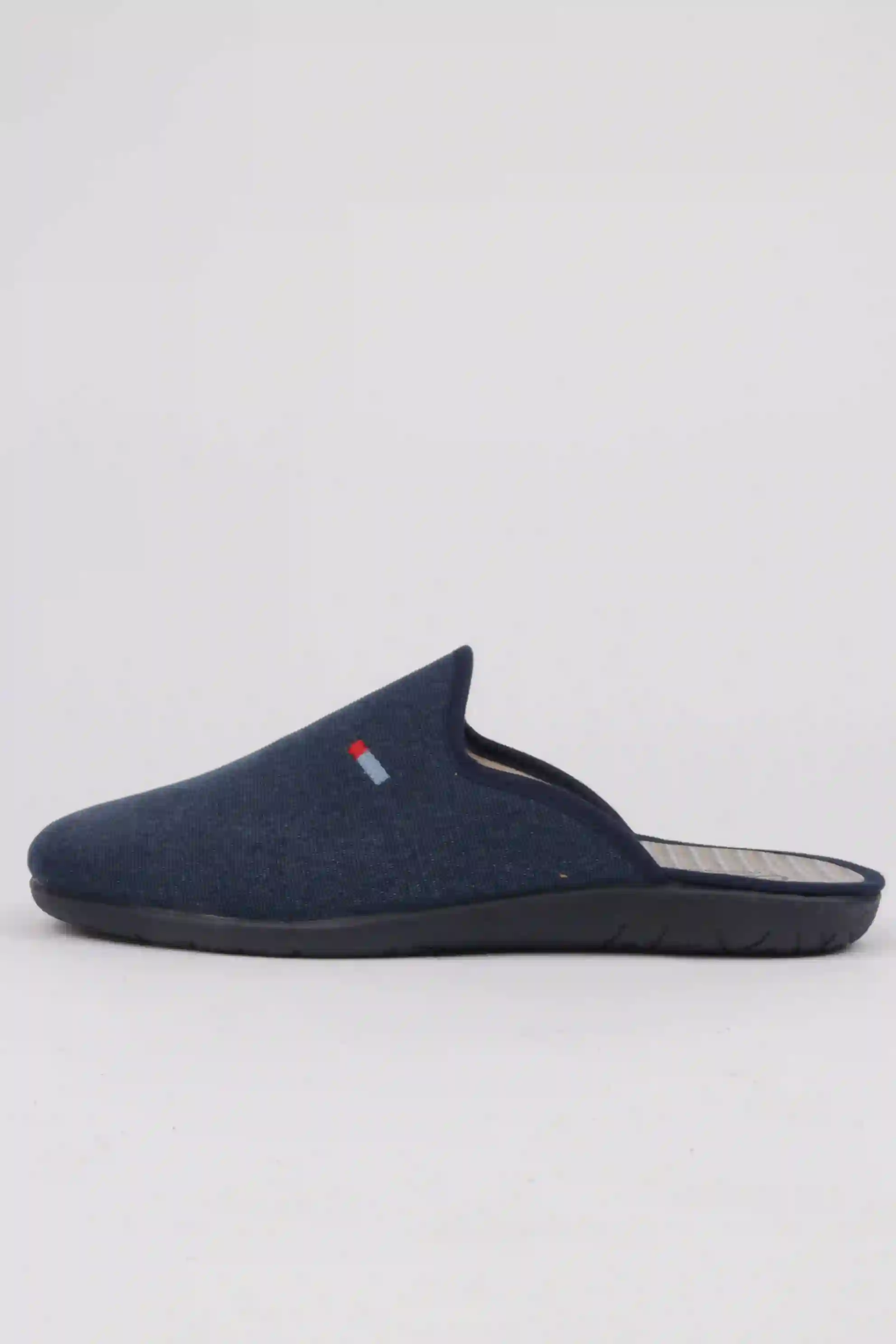 Zapatilla Hombre para Casa en Lona Azul Marino