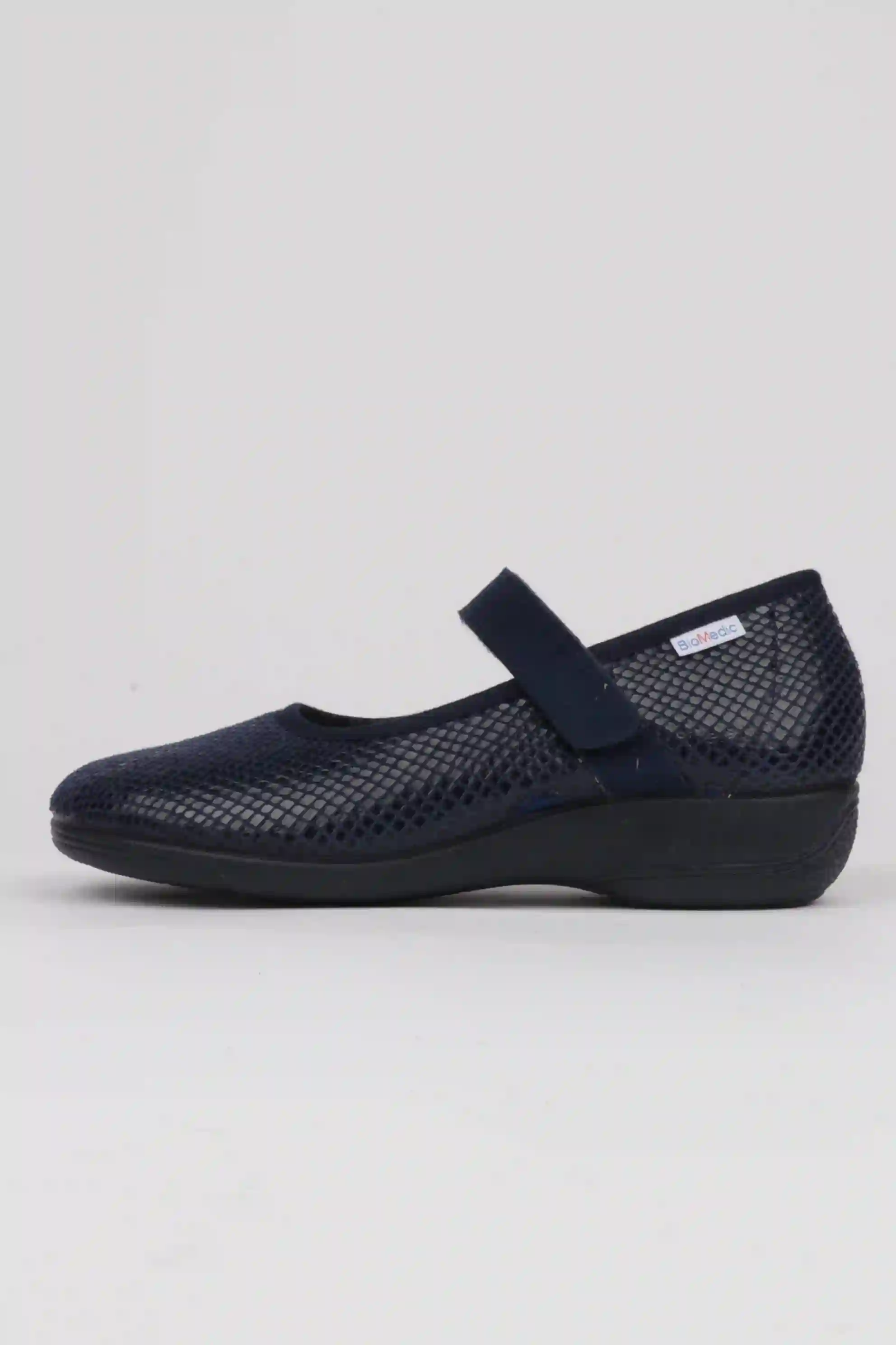 Zapatilla Estilo Mercedes Biomedic® de Ancho Especial Color Azul