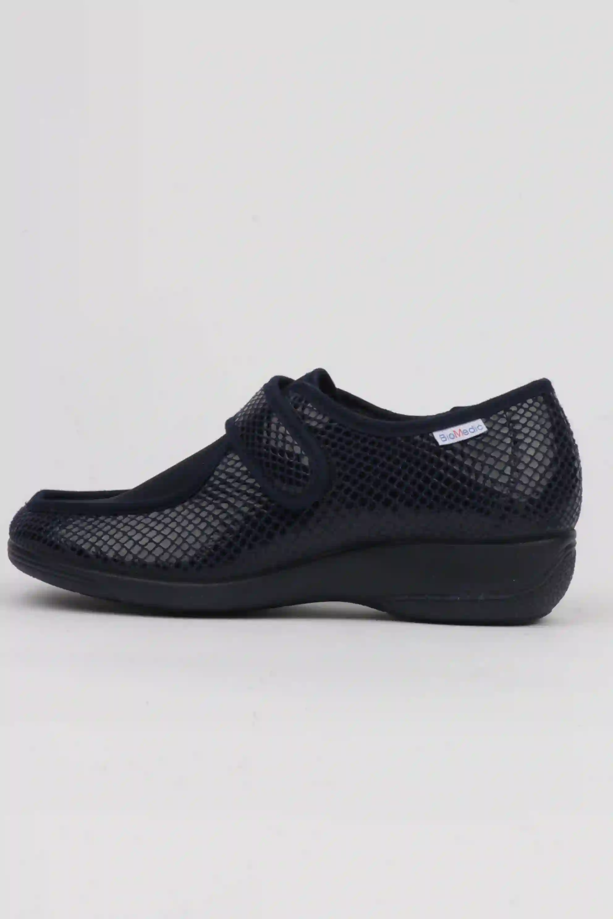 Zapatilla Cabrera Biomedic® de Licra Azul Con Velcro
