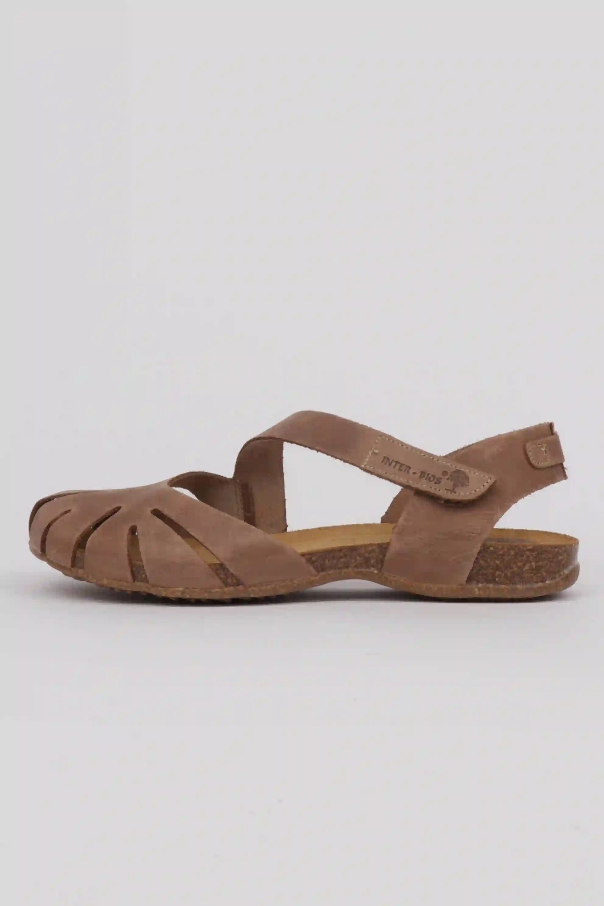 Inter Bios Sandalias Cerradas Puntera color beige