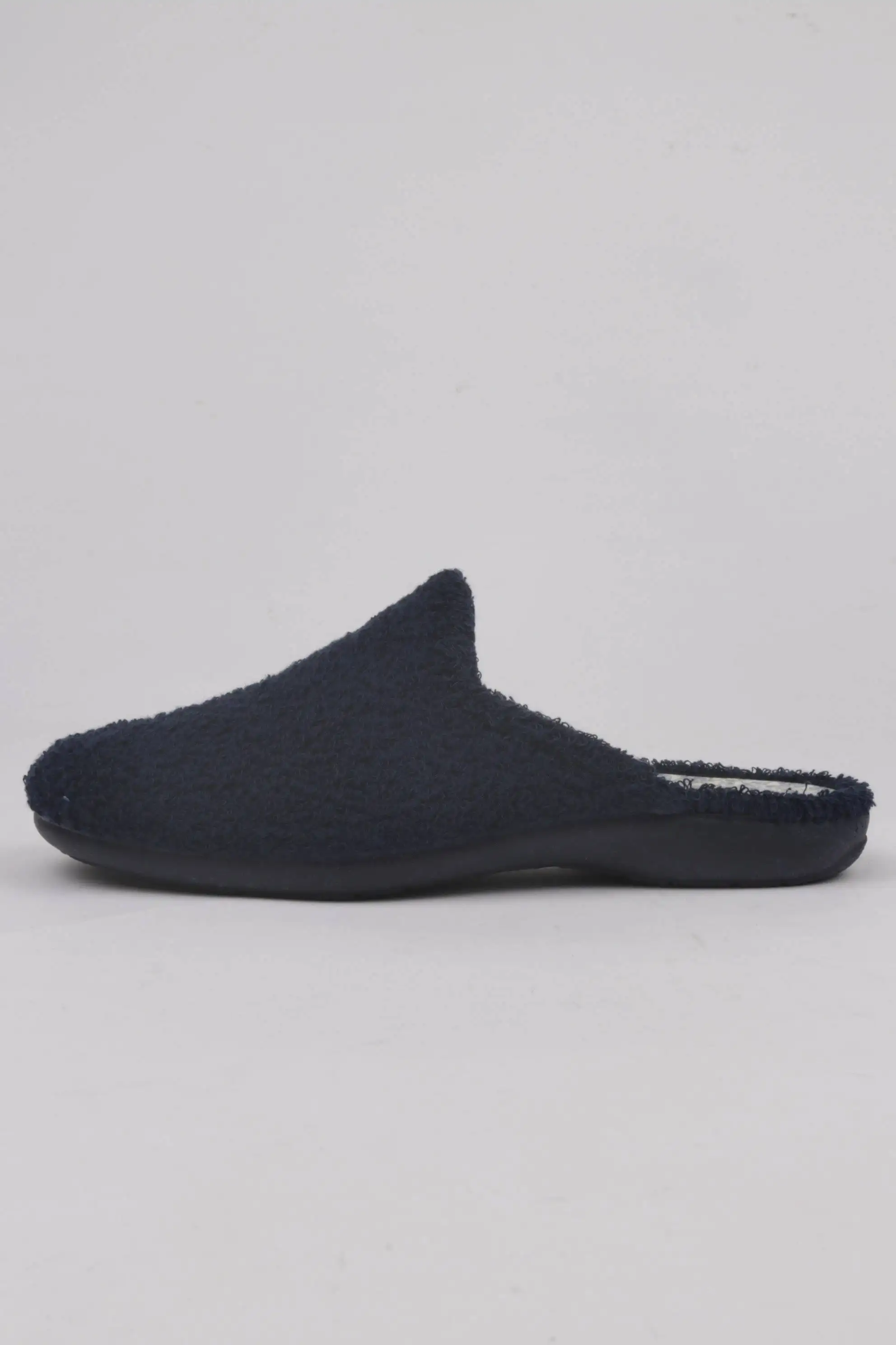 Zapatilla Casa Mujer Pontera Cerrada Color Azul Marino
