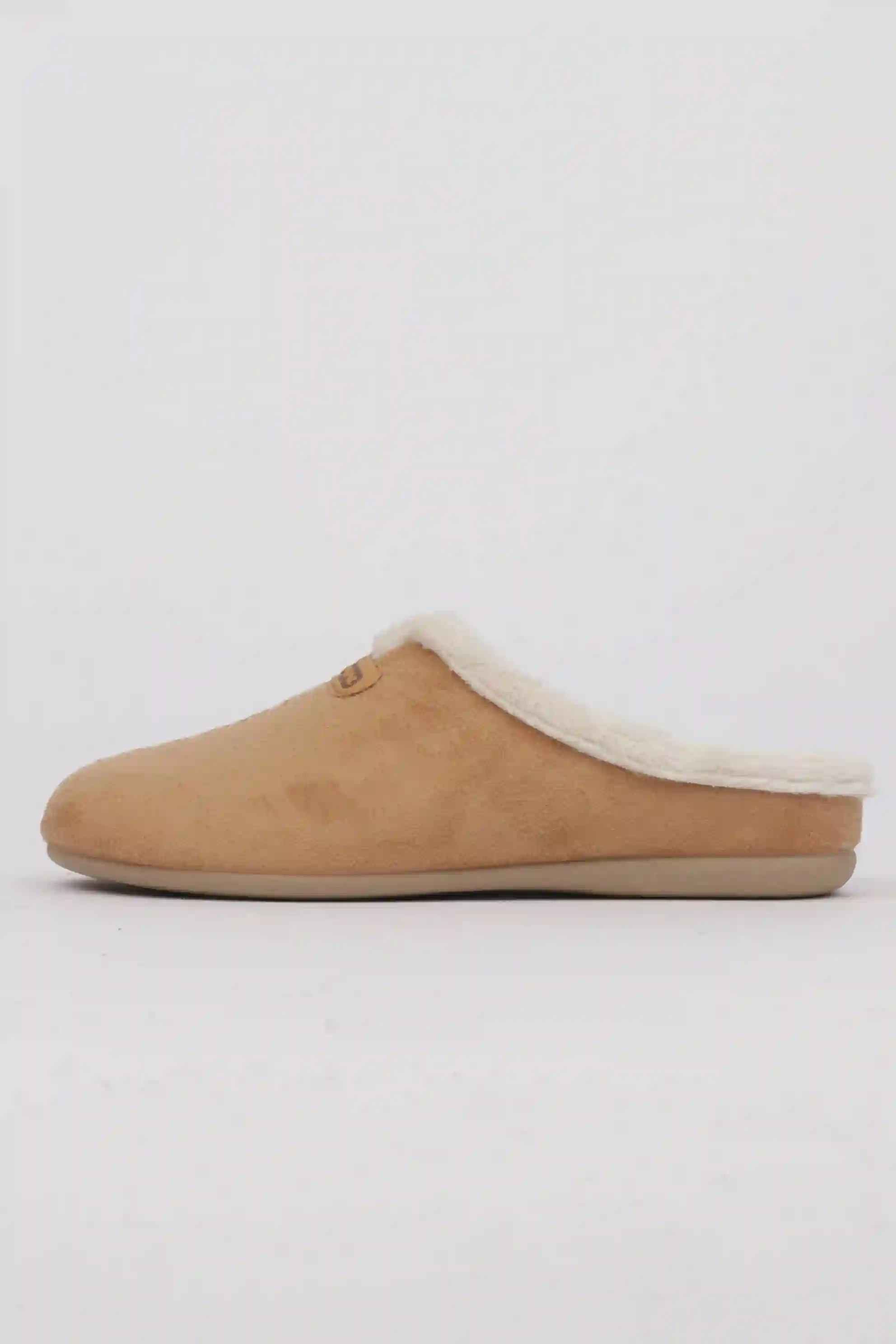 Zapatillas Estar en Casa Camel Camel Abitas de Talón