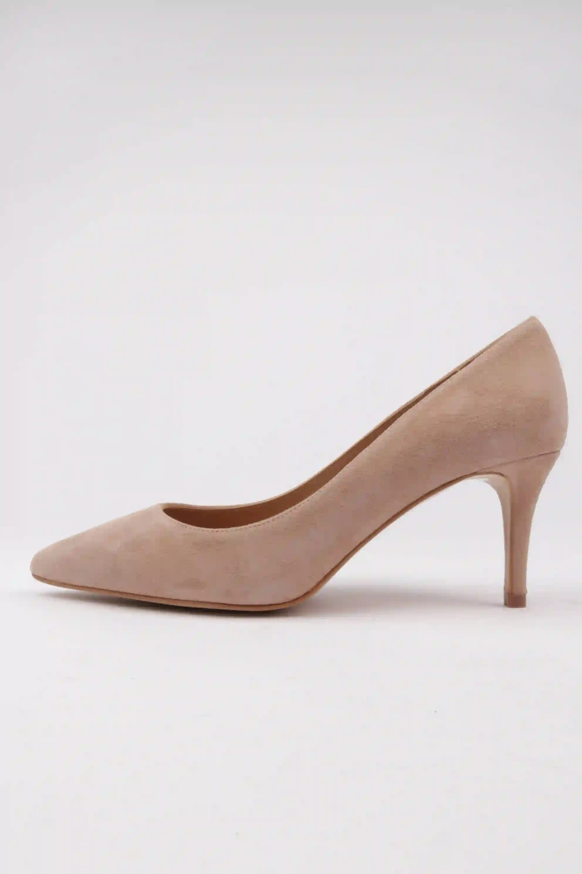 Zapatos de Salón Ante desnuda
