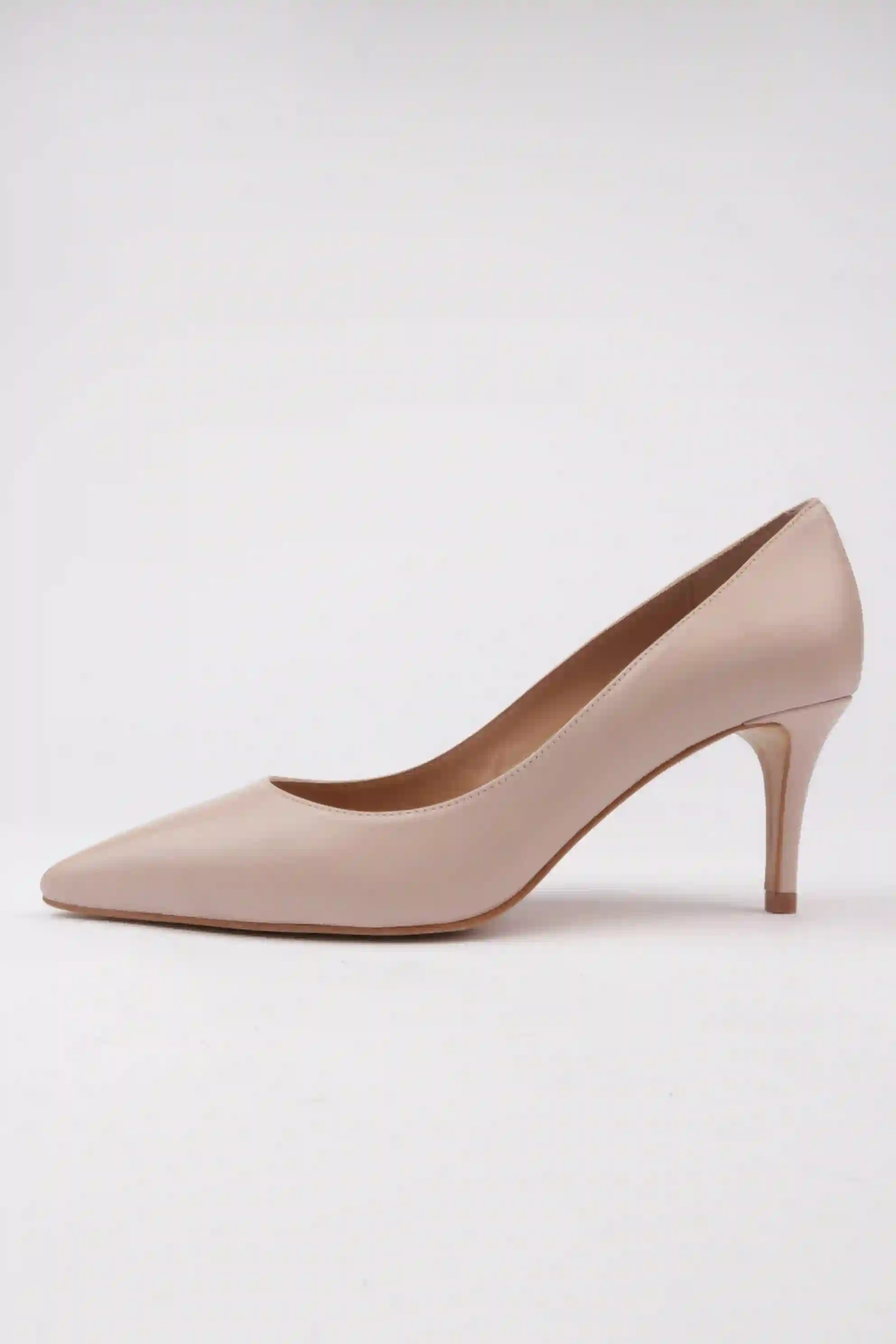 Zapatos de Salón Piel Color desnudo