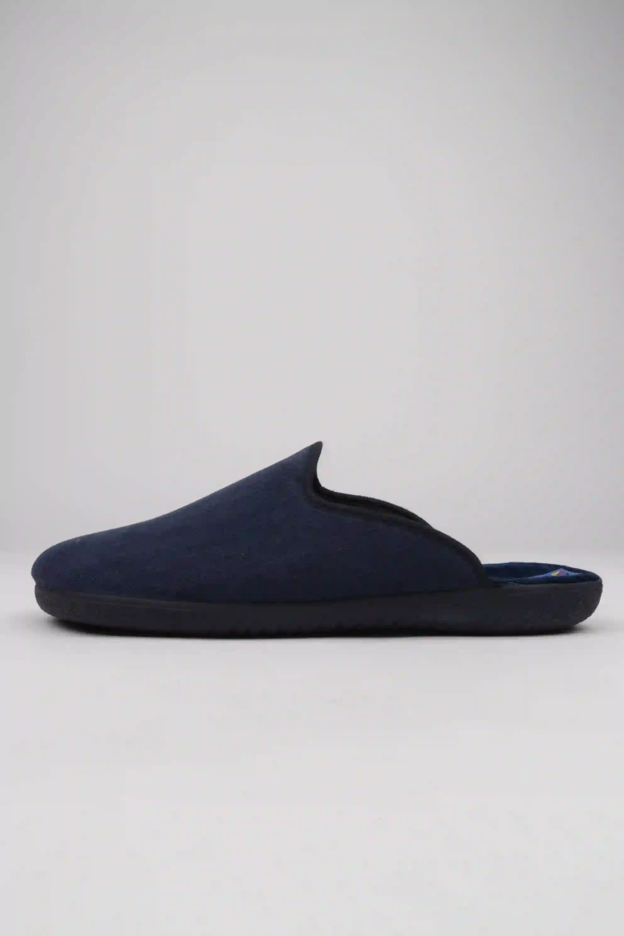 Zapatillas de Estar por Casa Hombre Tejido Textura Azul Marino