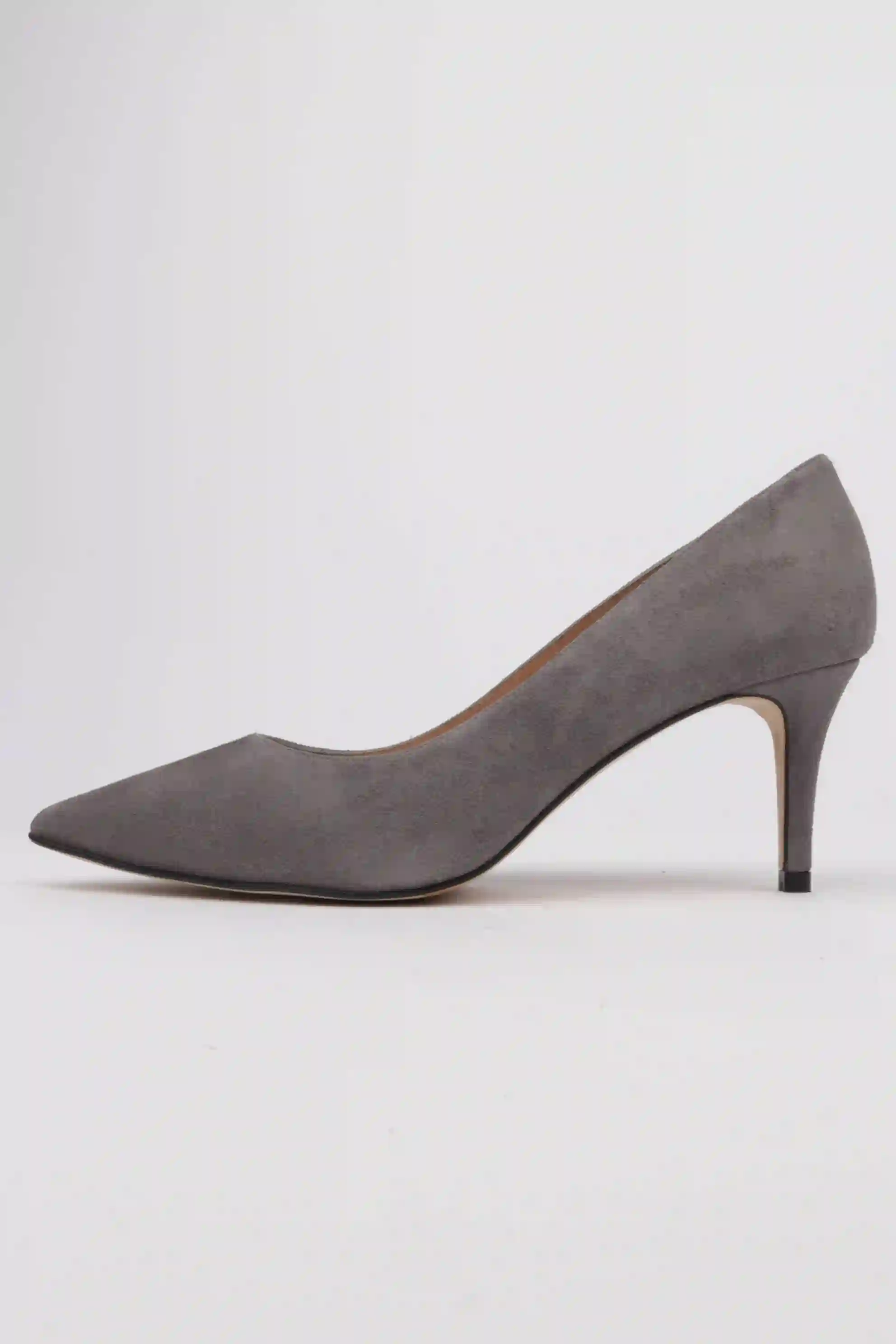 Zapatos de Salón ante Gris