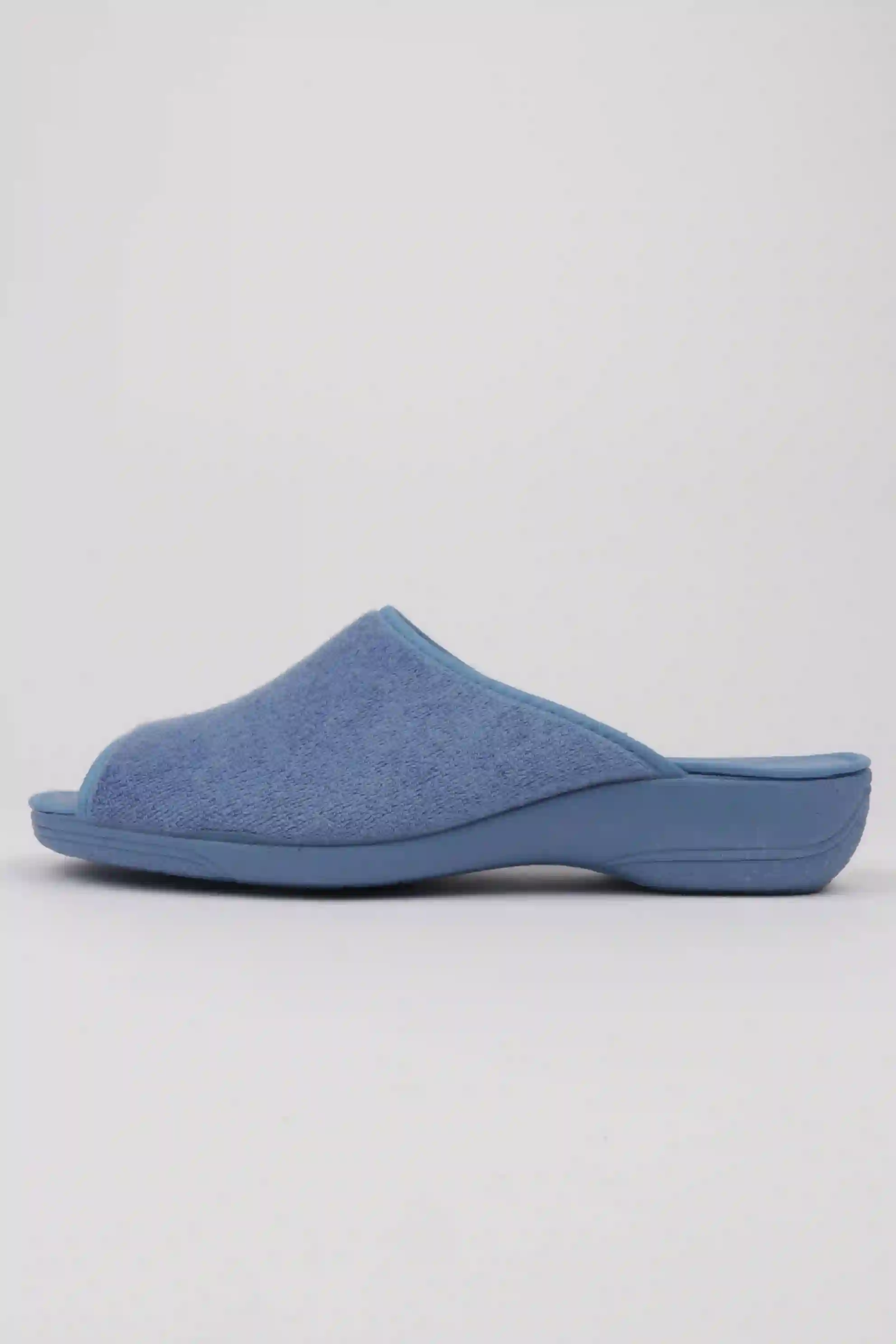 Zapatillas Cuña Cabrera Rizo Celeste