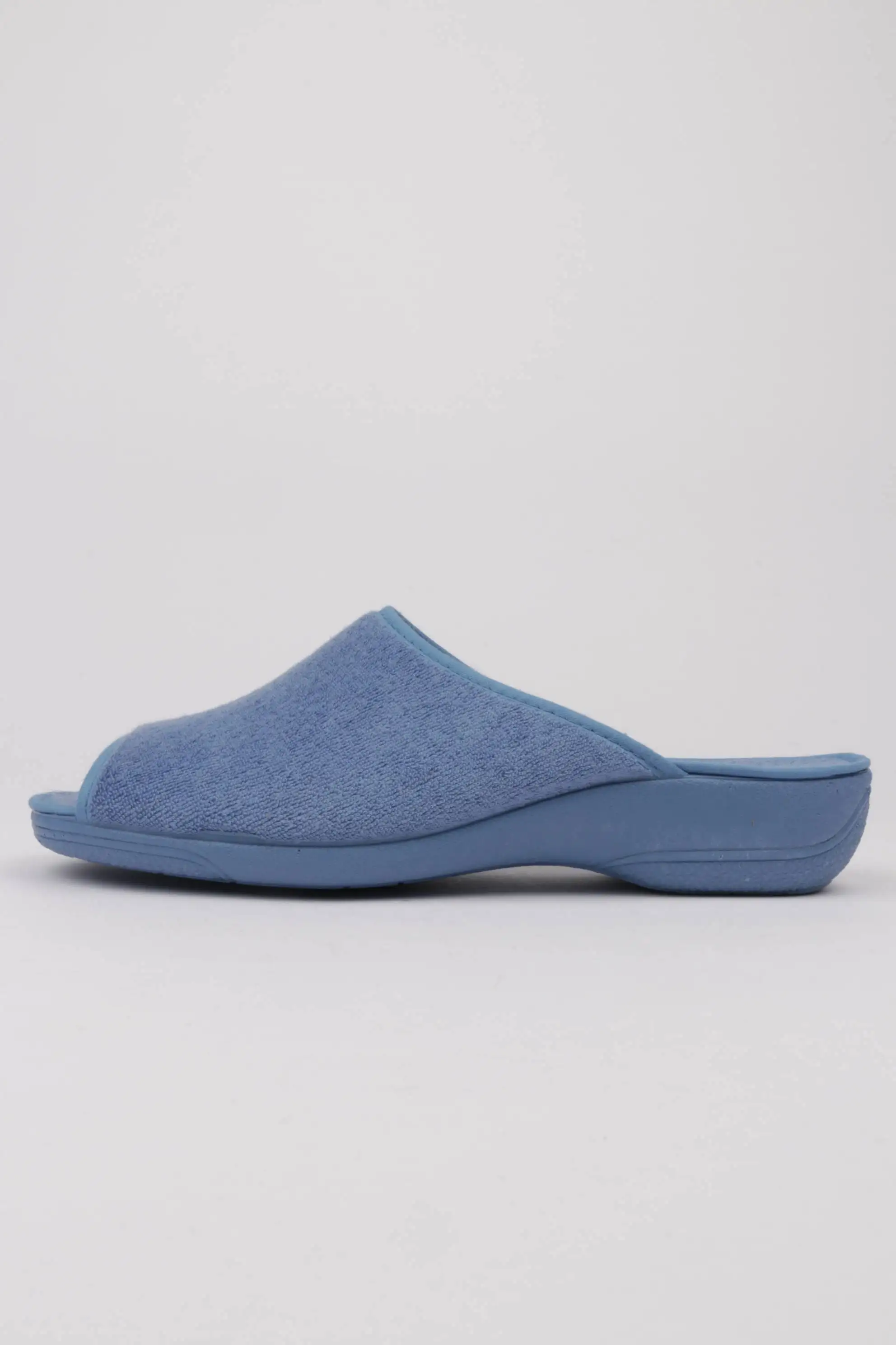 Zapatillas Cuña Cabrera Rizo Celeste