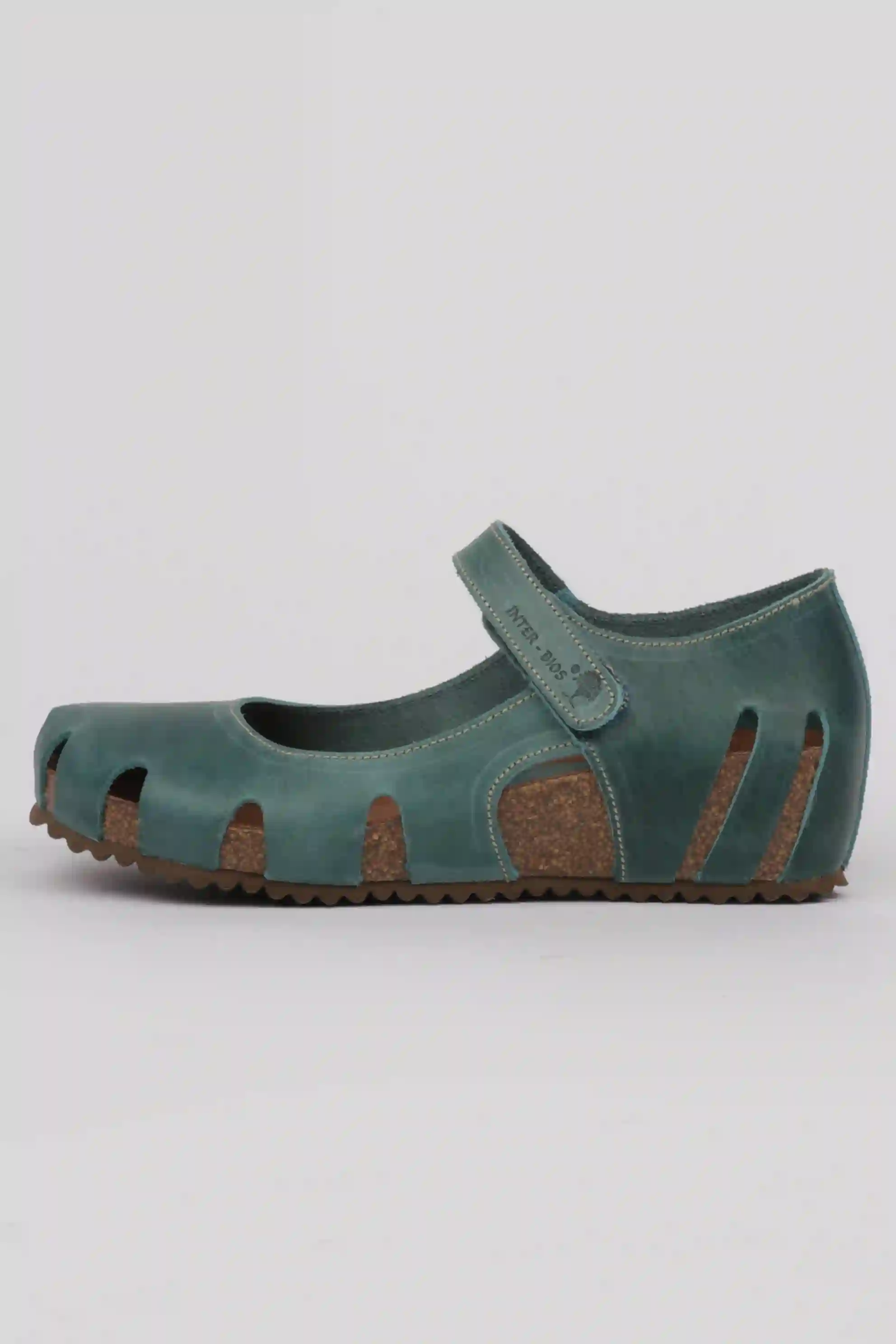 Inter Bios Mujer Estilo Zapato Color Tejano