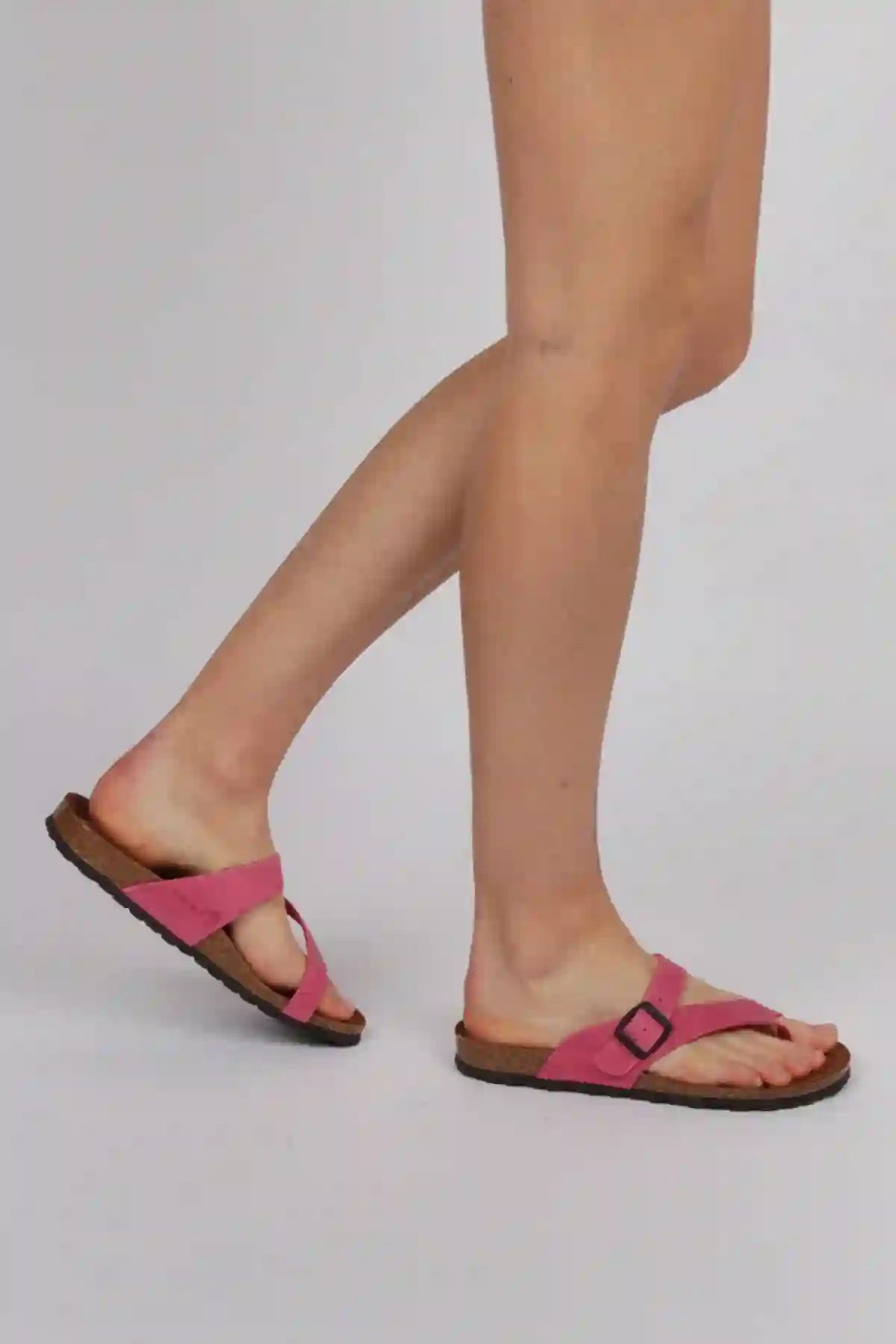 Inter BIOS 7119 Fuxia Sandalias Dito Mujer