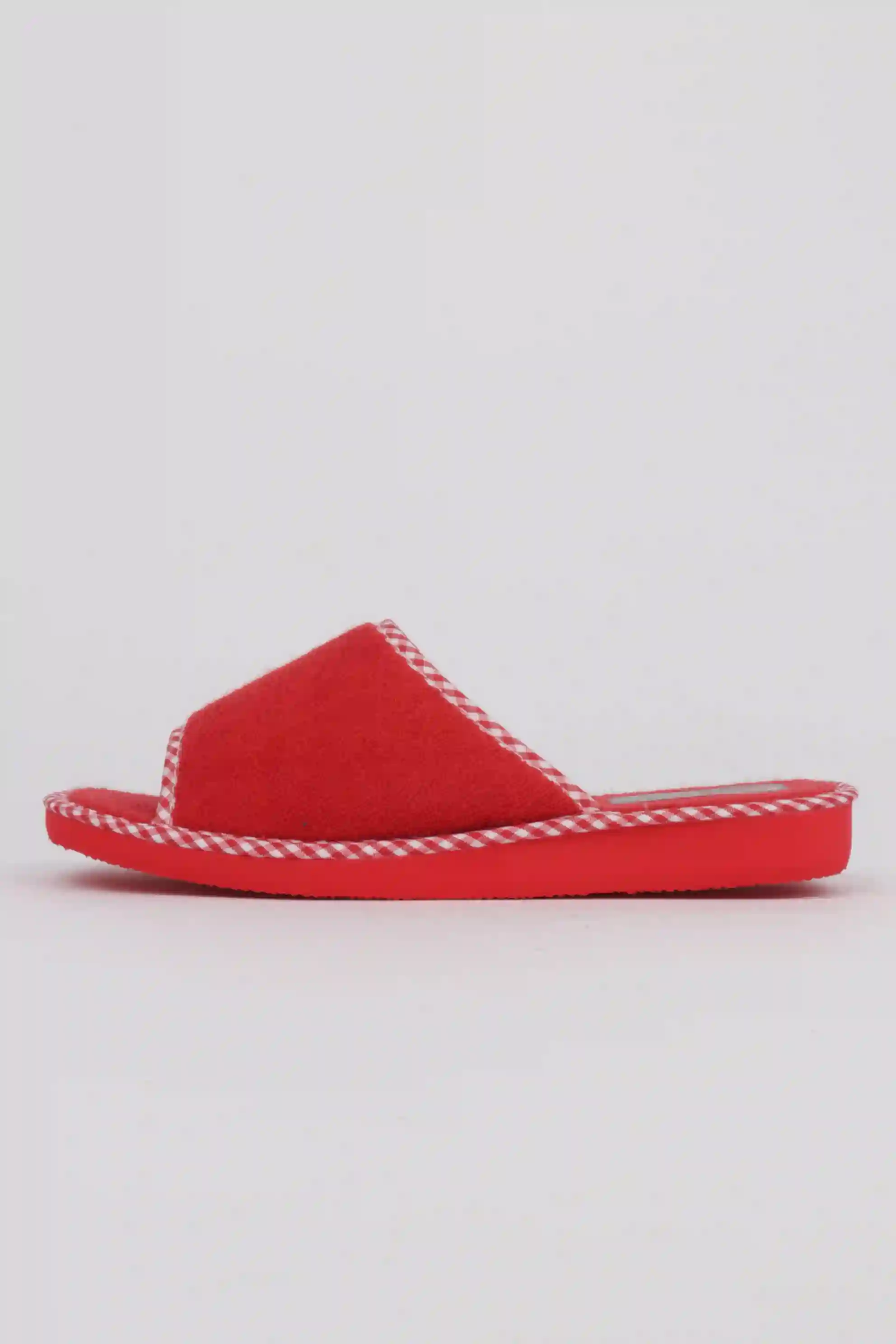 Zapatillas para el HOGAR RIZO COLOR ROJO