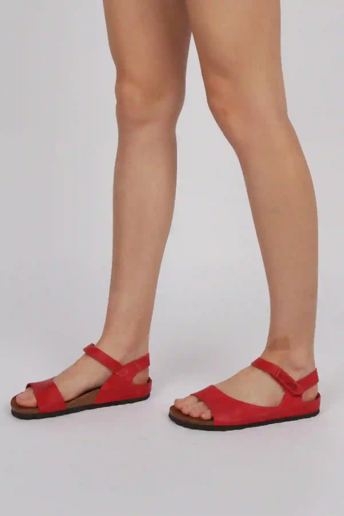 Sandalias Rojas Interbios Modelo 7204