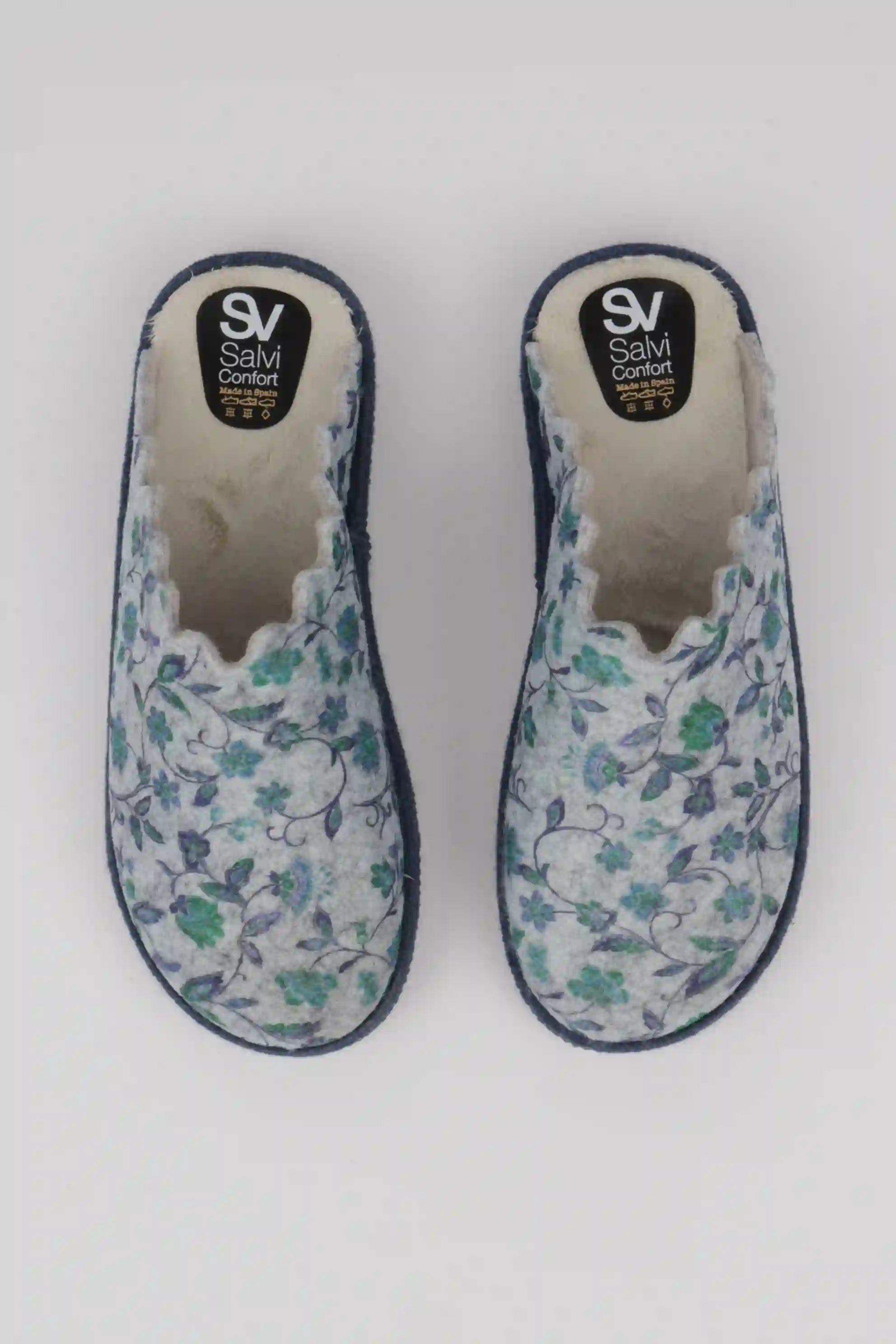Zapatillas Casa Mujer Estampado Flores