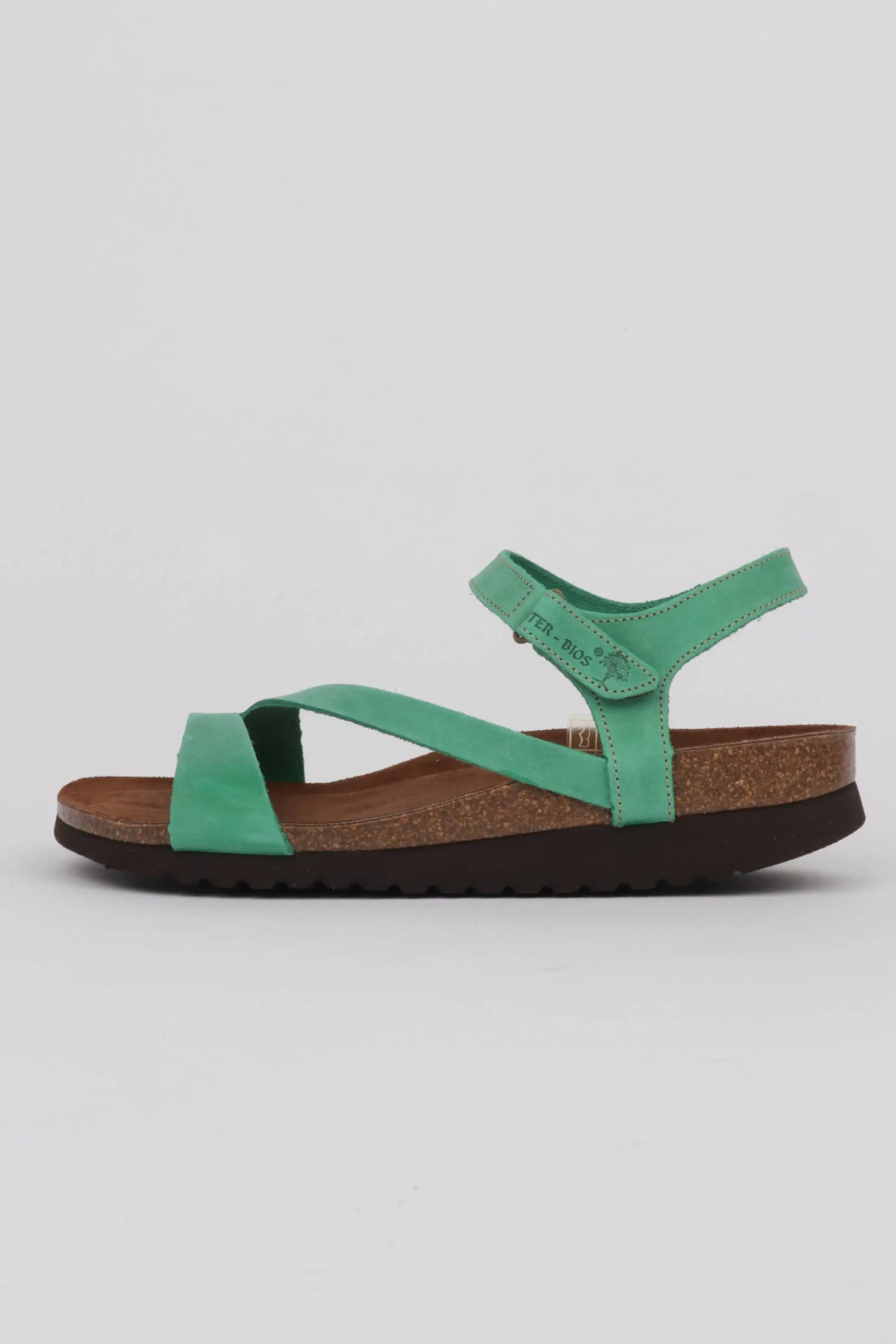 Interbios Sandalias Platlaforma Color Verde