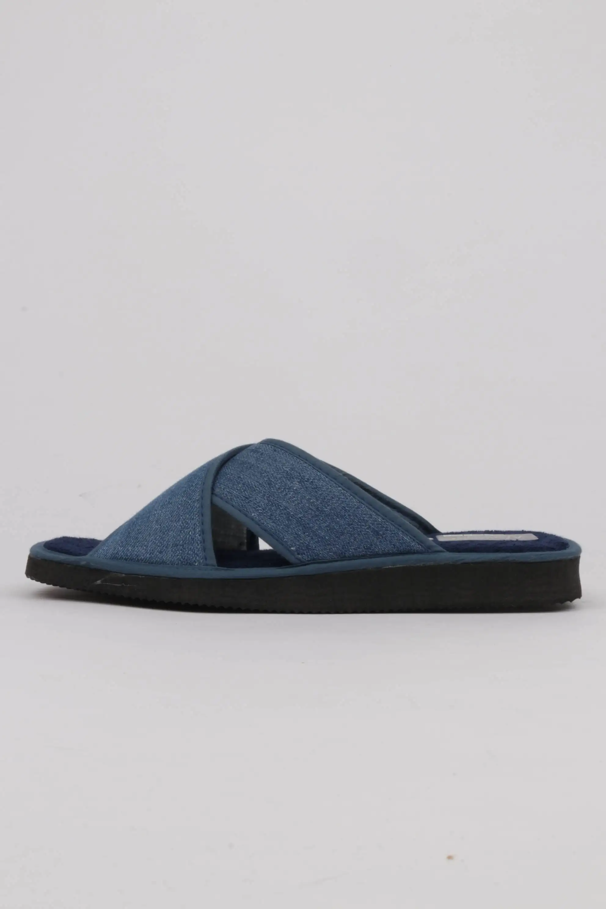 Zapatillas casa hombre tiras cruzadas tejanas