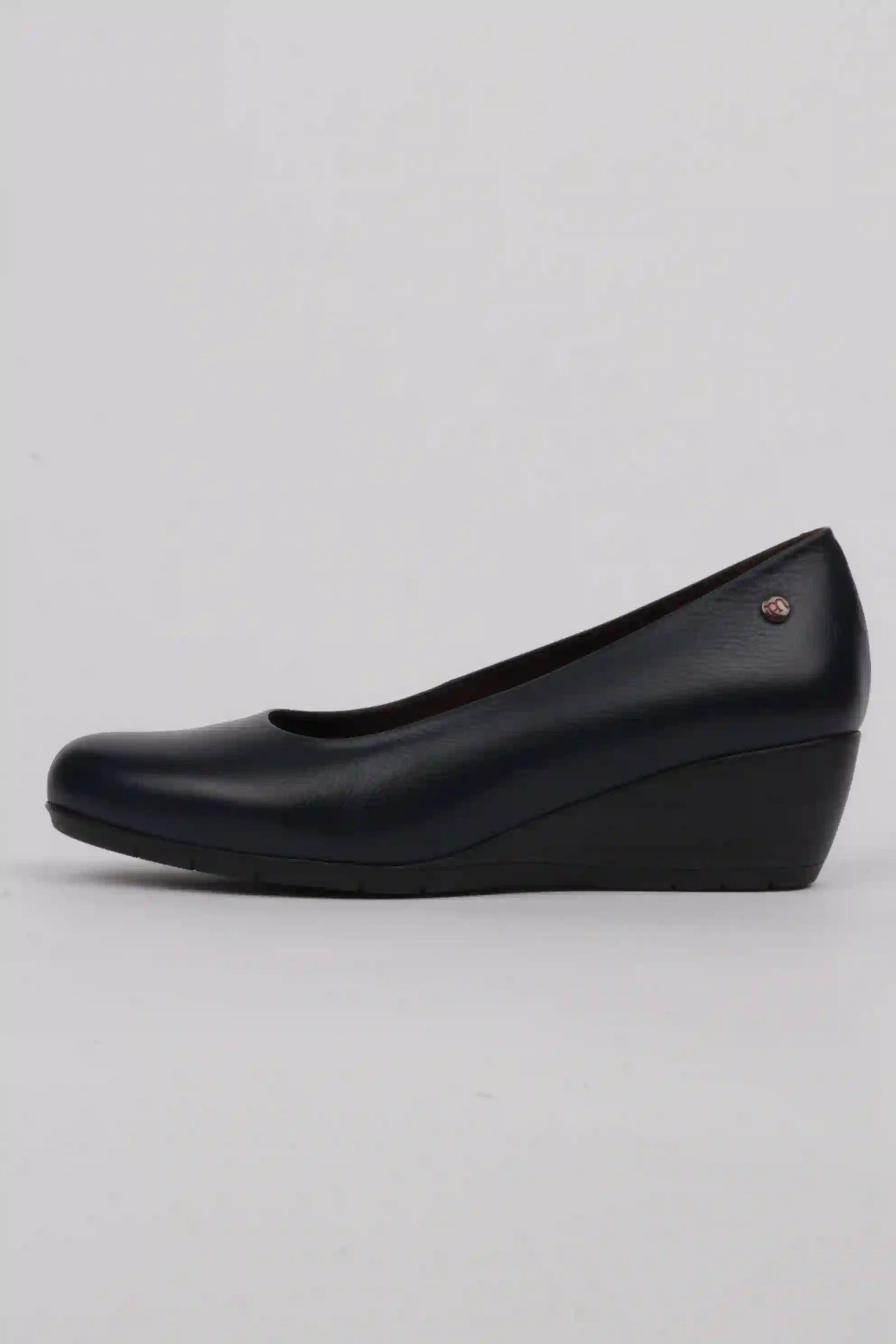 Zapatos Cuña azules con plantilla extraíbles