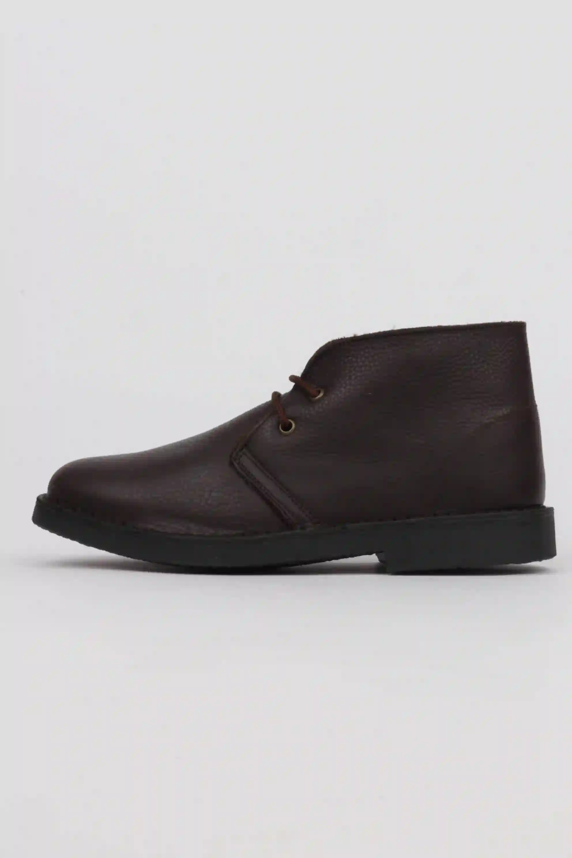 Botas marrones cordones forro pelo