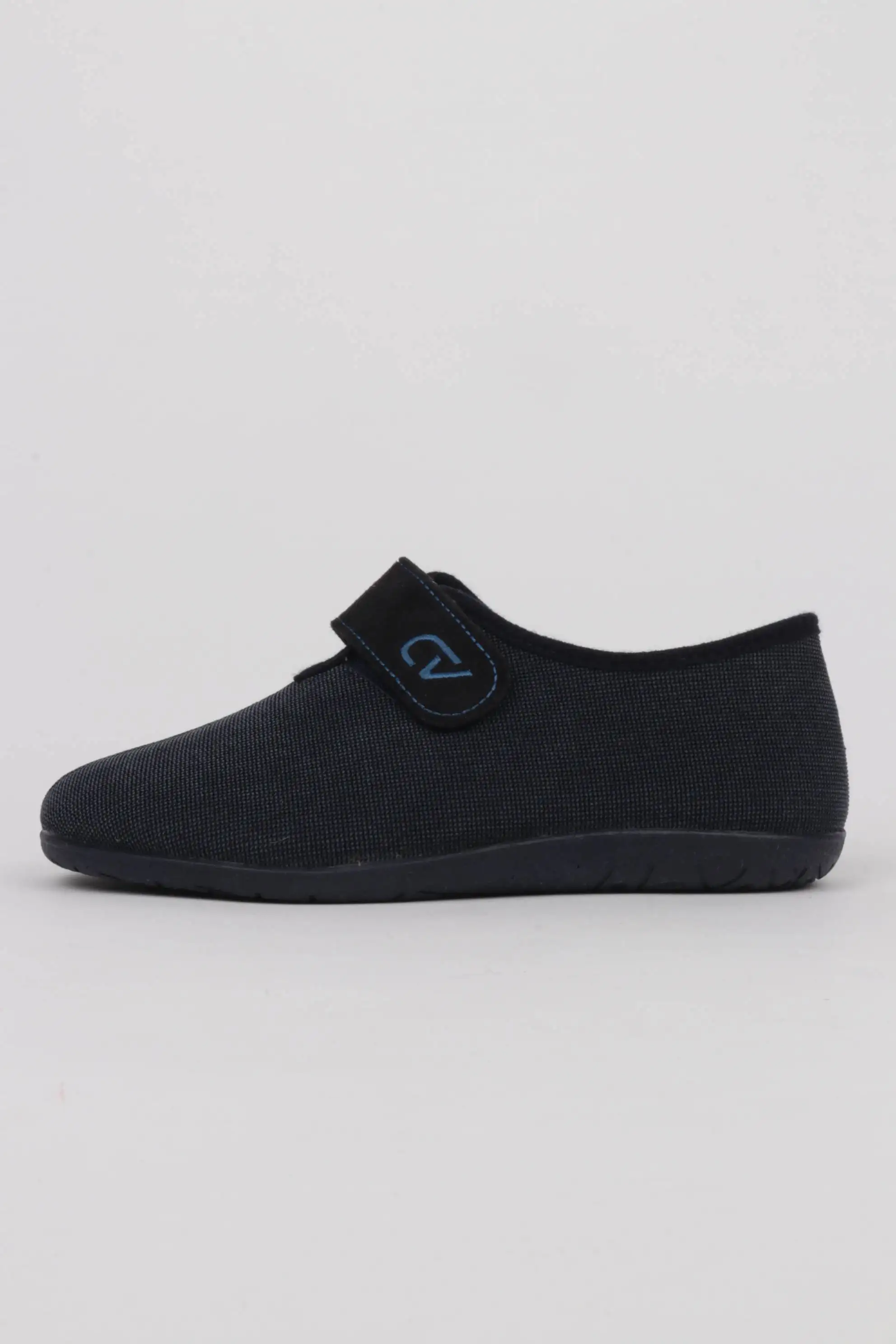 Zapatillas casa hombre cerradas azul marino