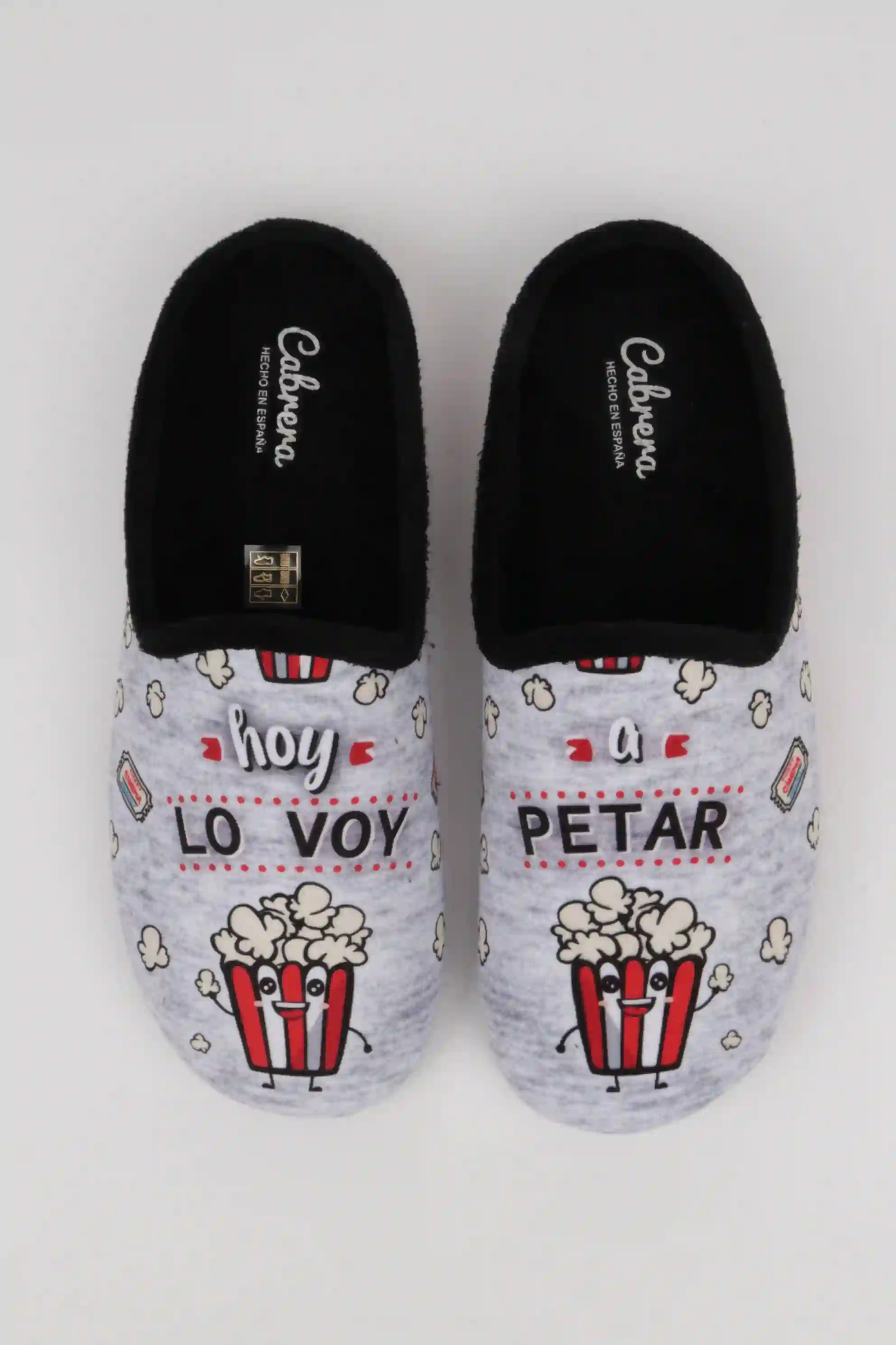 Zapatillas de Estar por Casa Hombre 'Lo voy a Petar'