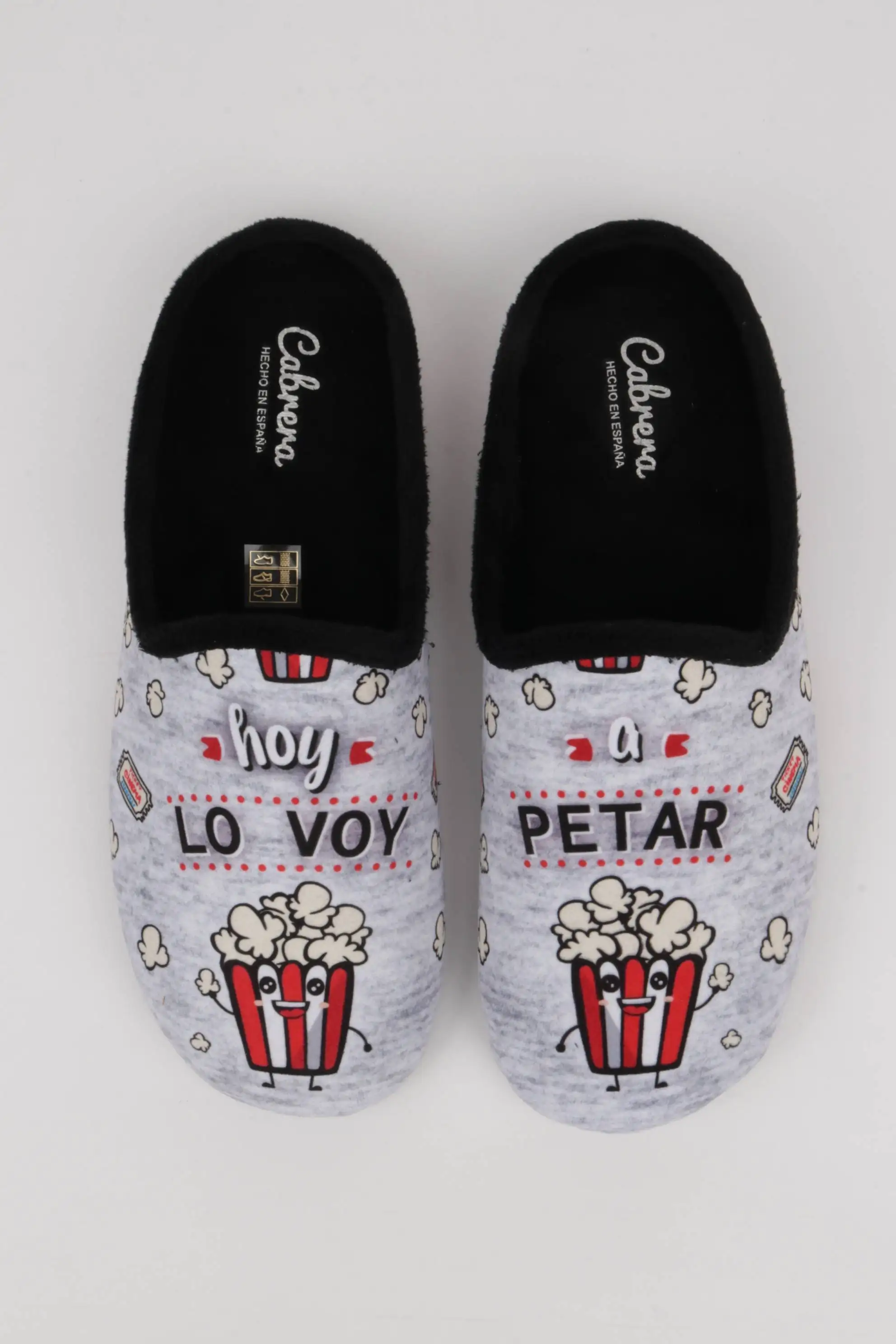 Zapatillas de Estar por Casa Hombre 'Lo voy a Petar'