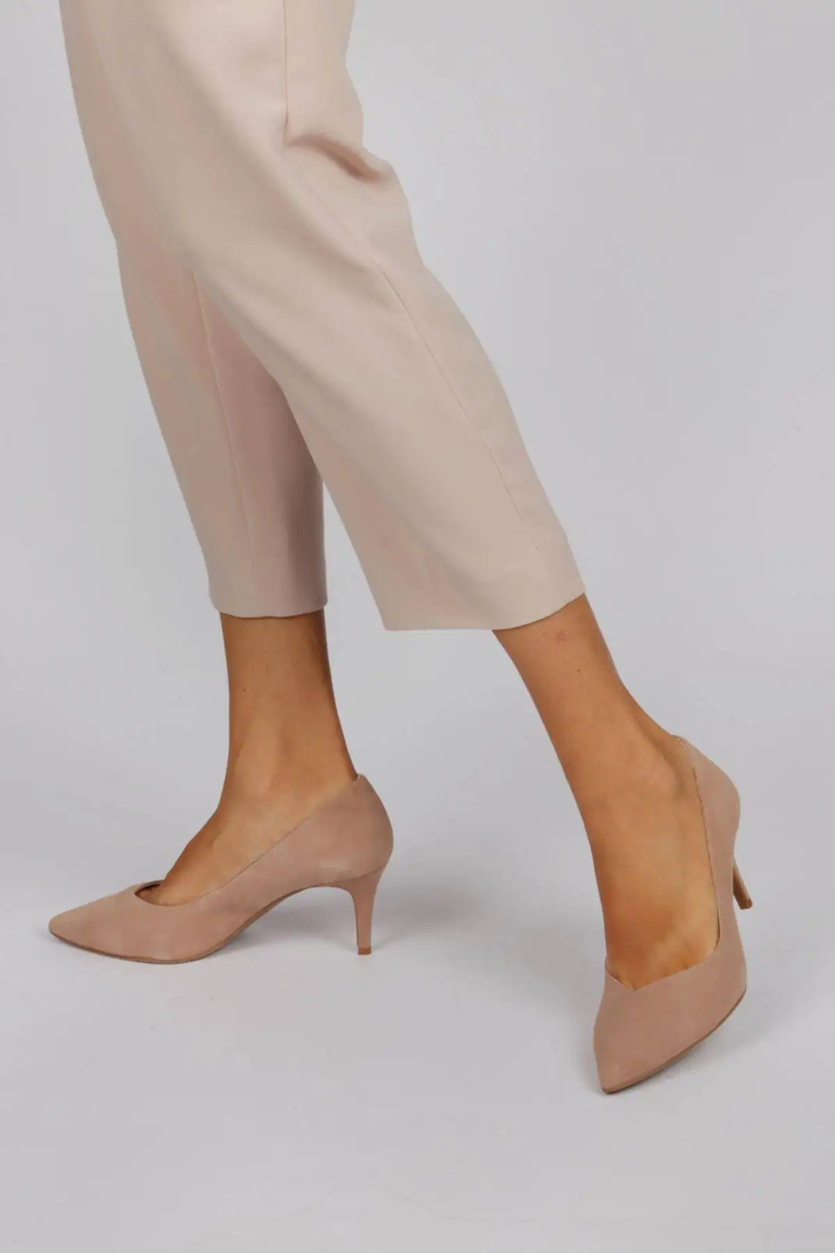 Zapatos desnudo escote pico