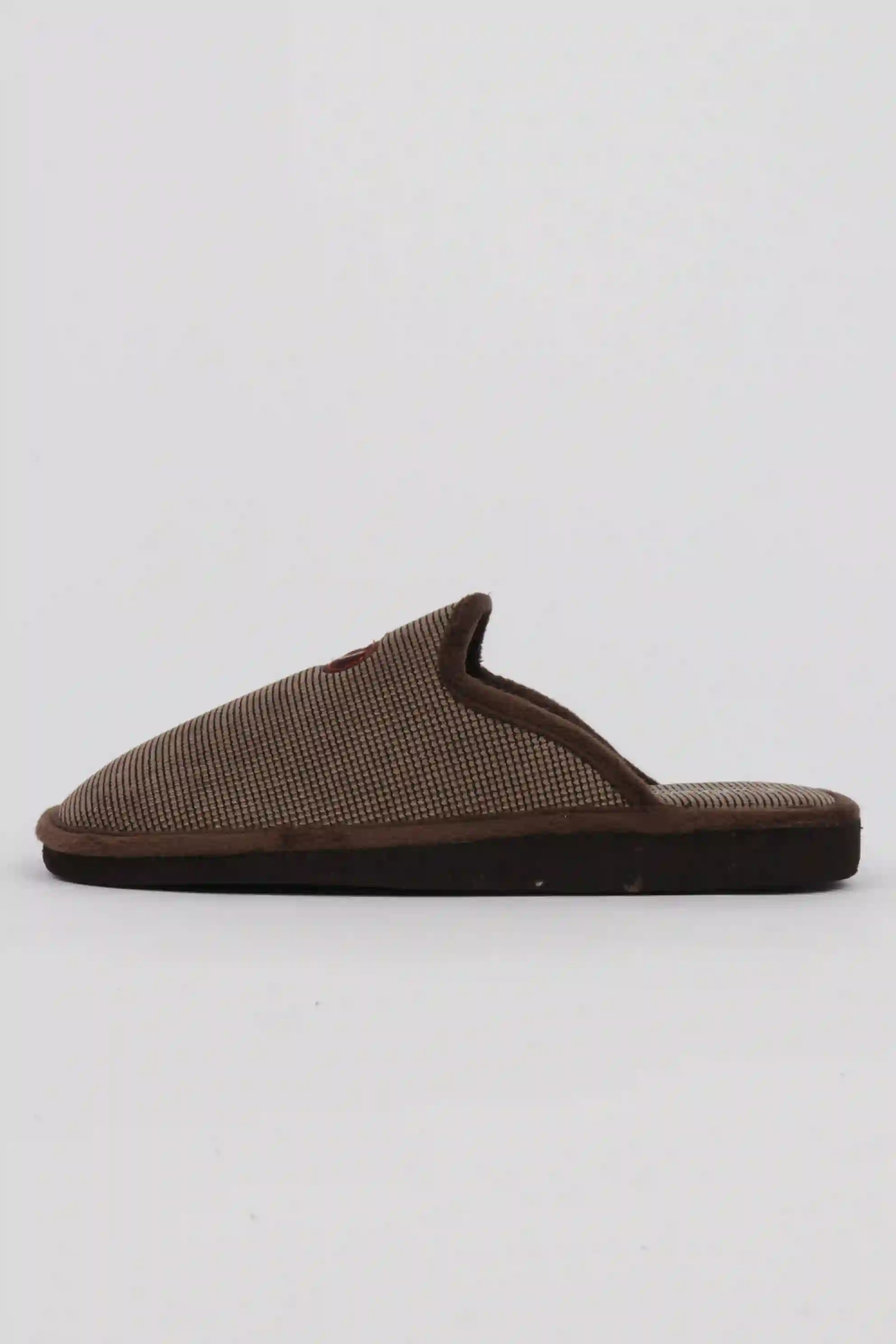 Zapatillas Casa Hombre Ligera Marrón Textura