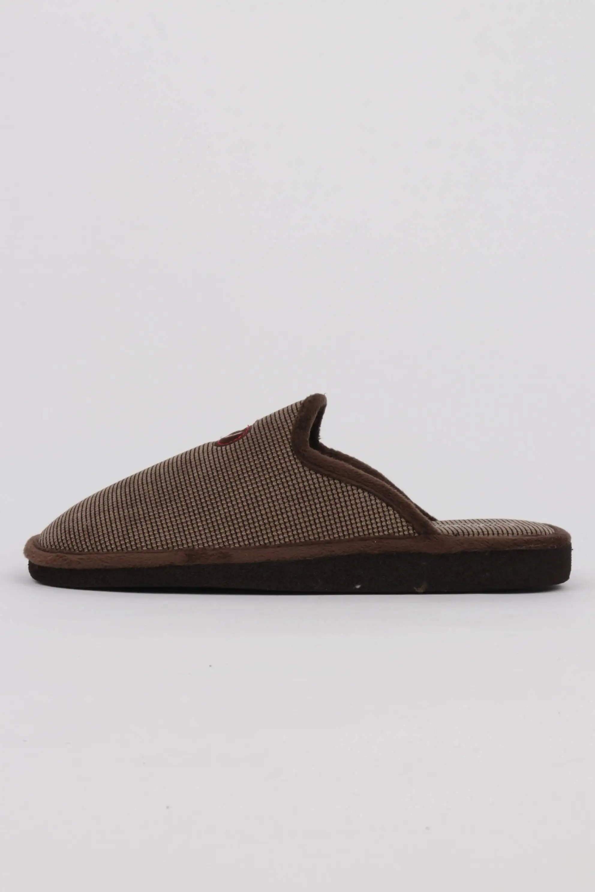 Zapatillas Casa Hombre Ligera Marrón Textura
