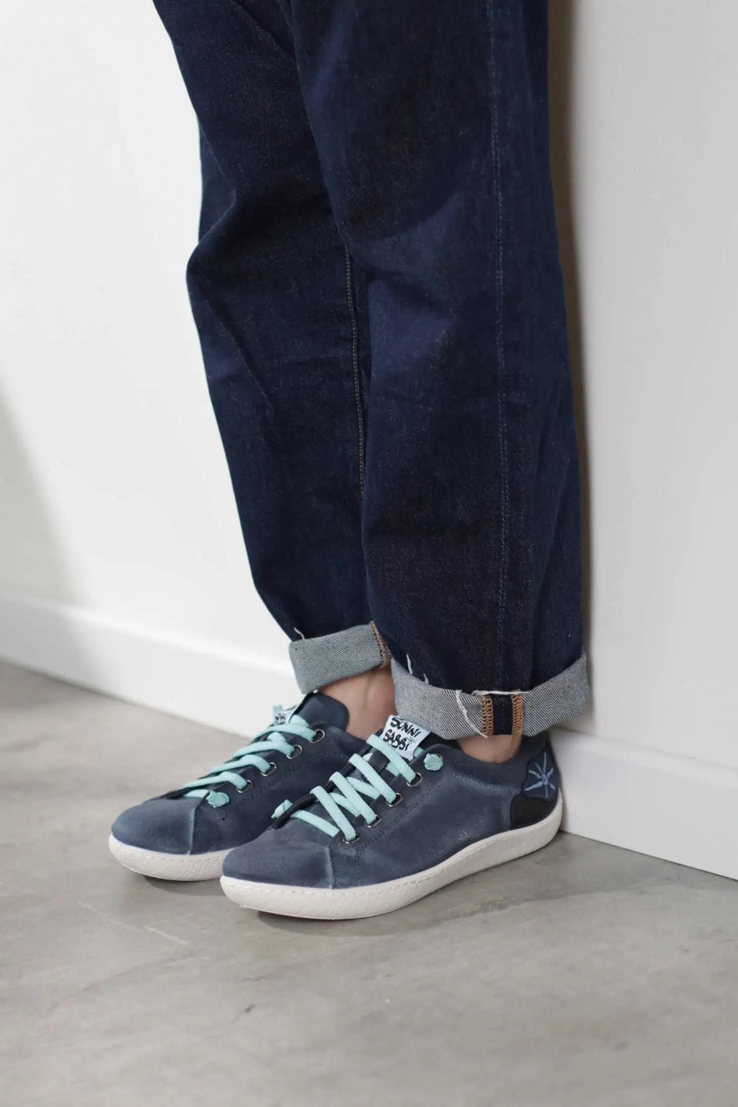 Sunni Sabbi Oshima_050 Basket Blue Jeans | Zapatillas Deportivas Mujer