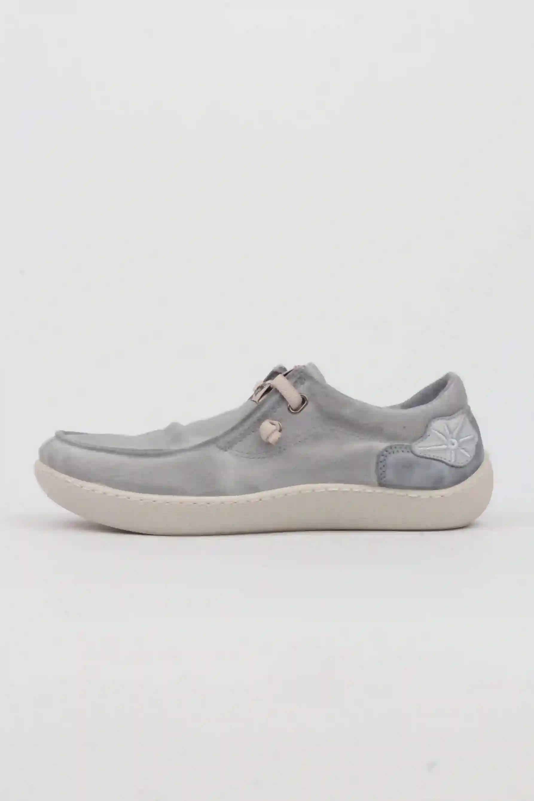 Sunni Sabbi Kikai_051 Wallabee Gris | Zapatillas Mujer Barefoot de Algodón