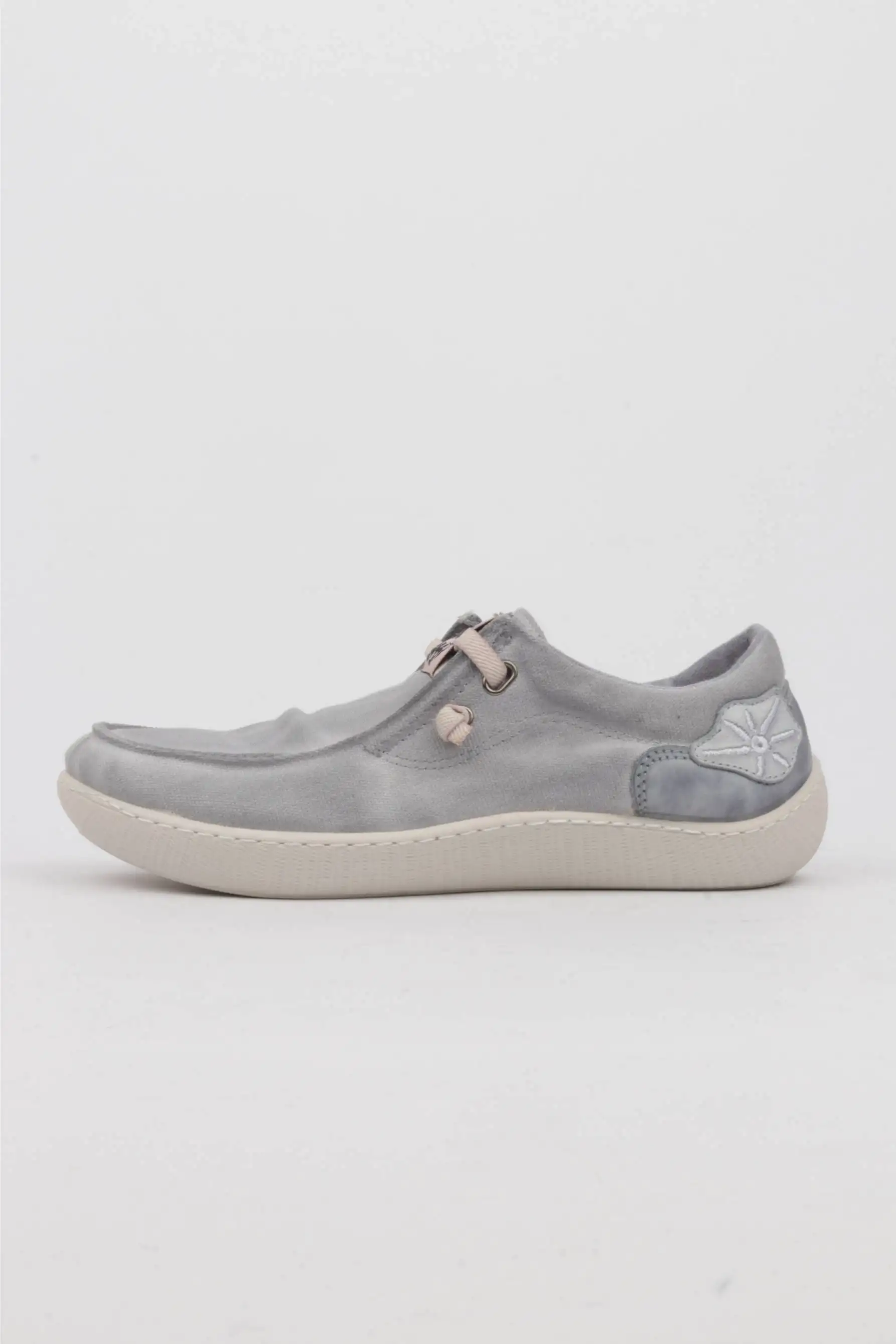 Sunni Sabbi Kikai_051 Wallabee Gris | Zapatillas Mujer Barefoot de Algodón