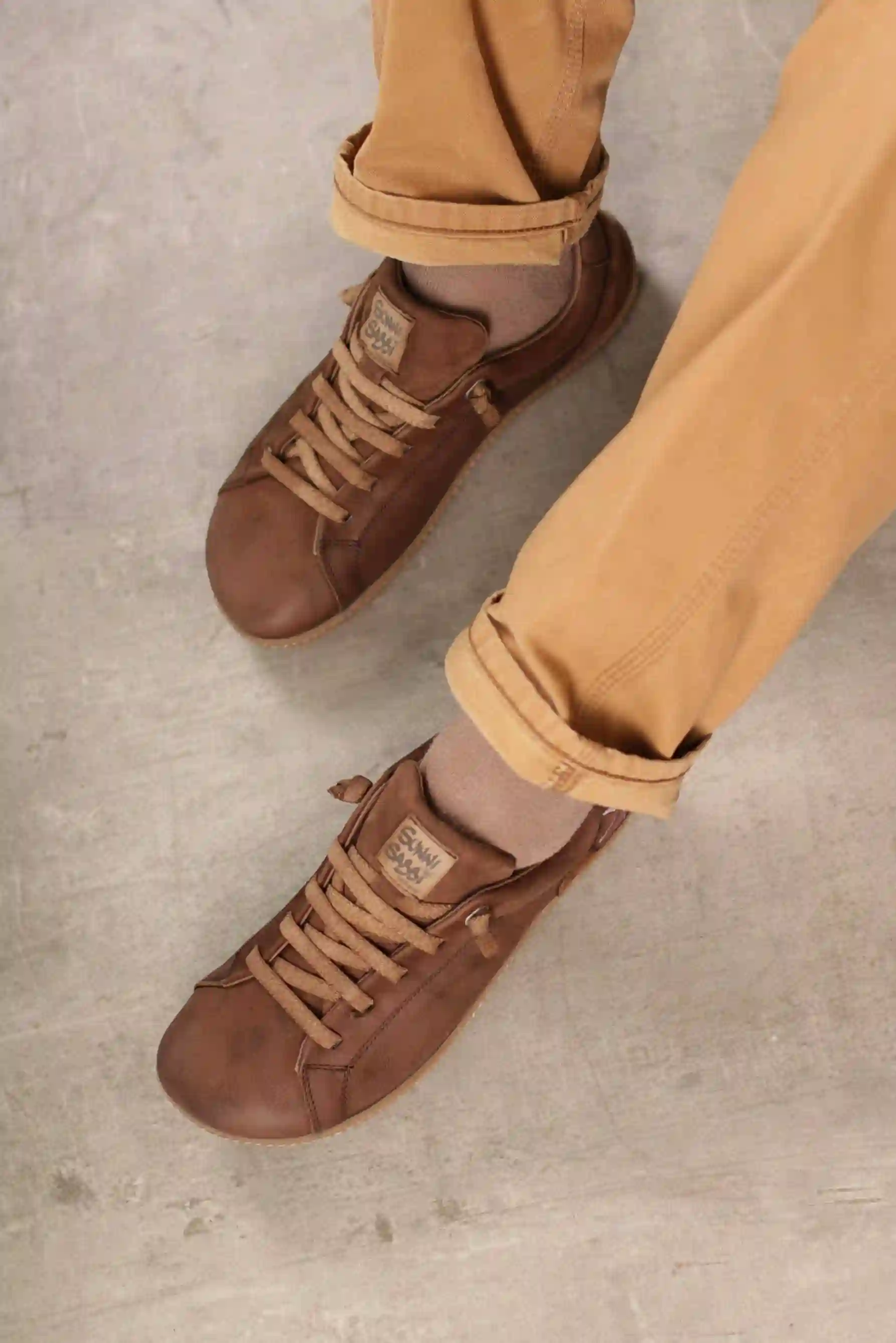 Sunni Sabbi OKI_014 Taupe | Zapatos Deportivos Hombre Color Marrón