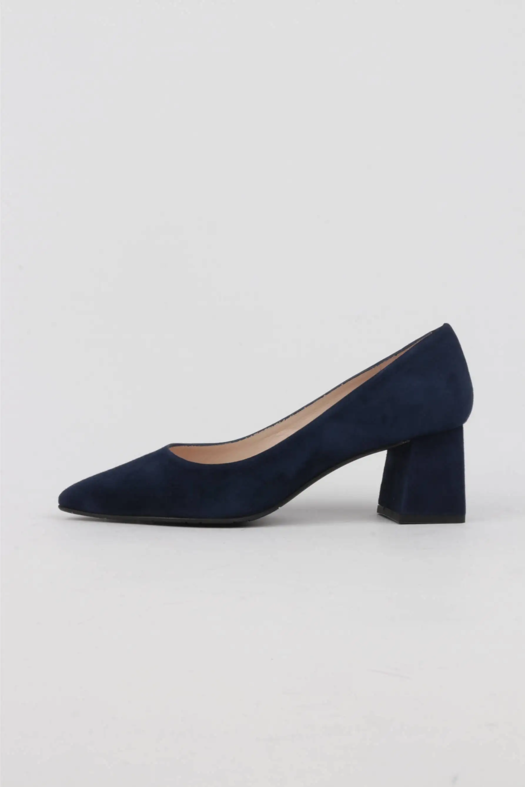 Zapatos azules Tacón Bajo