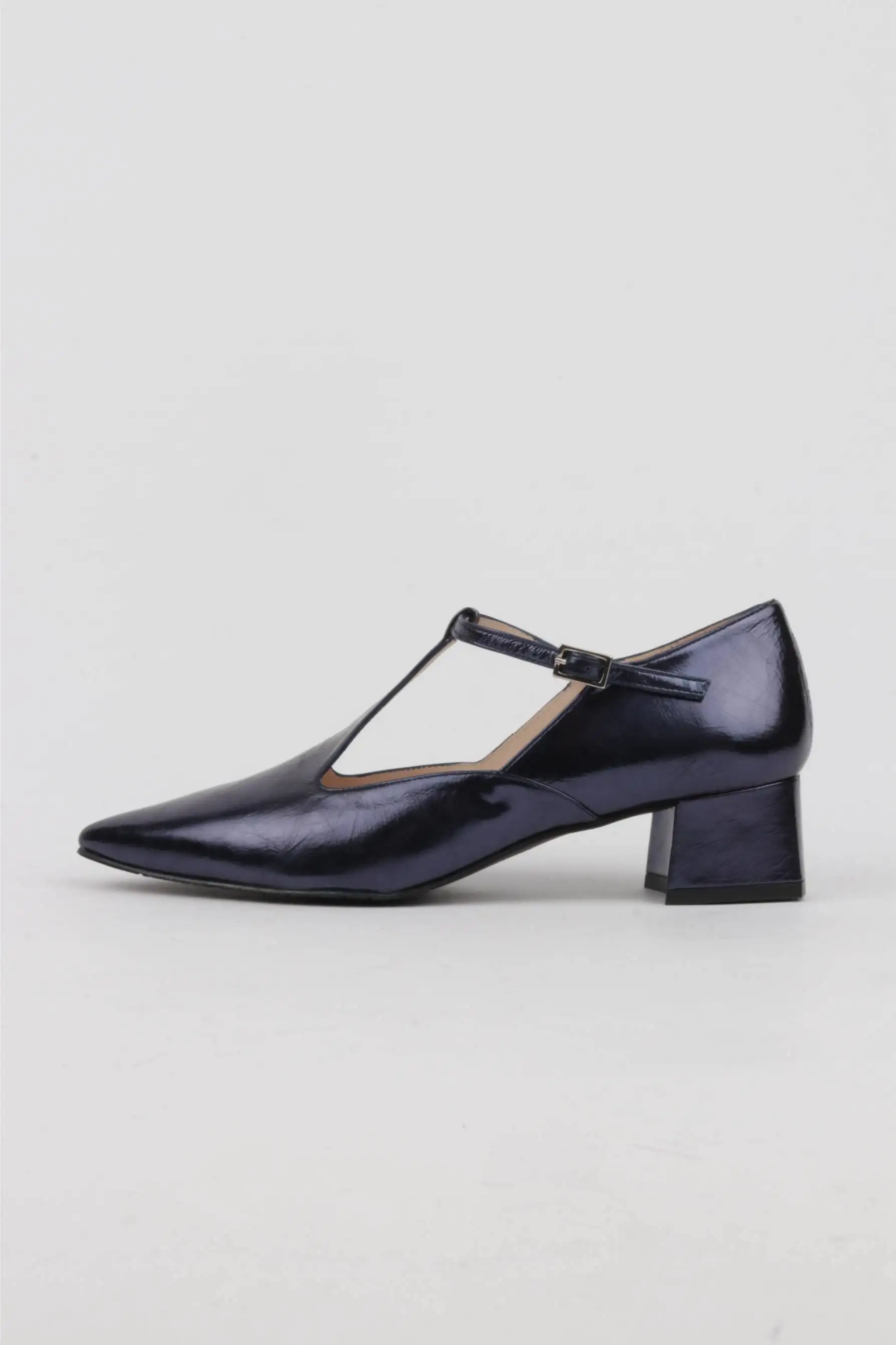 Zapatos Mary Janes Azules