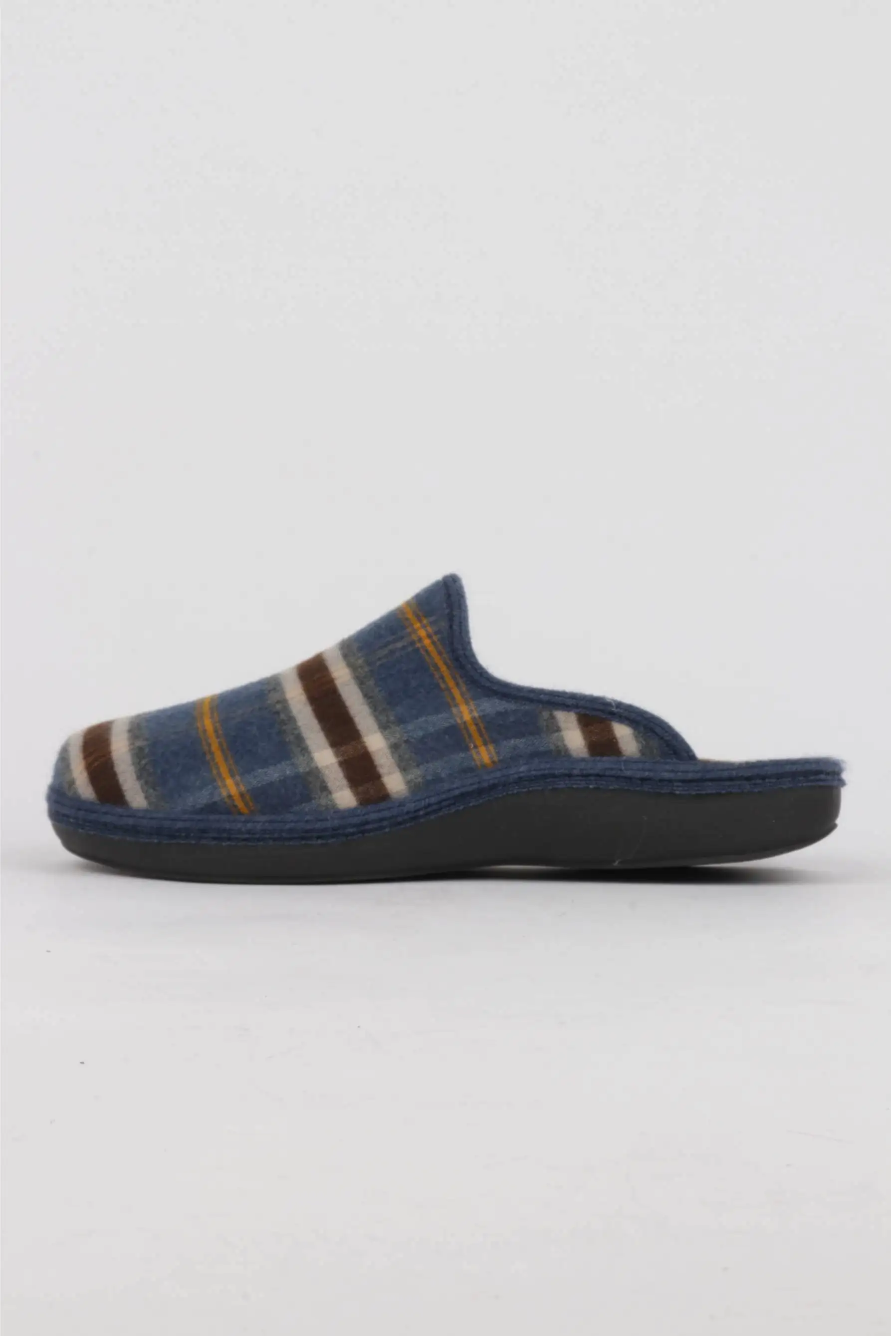 Zapatillas Casa Hombre Tejido Cuadros
