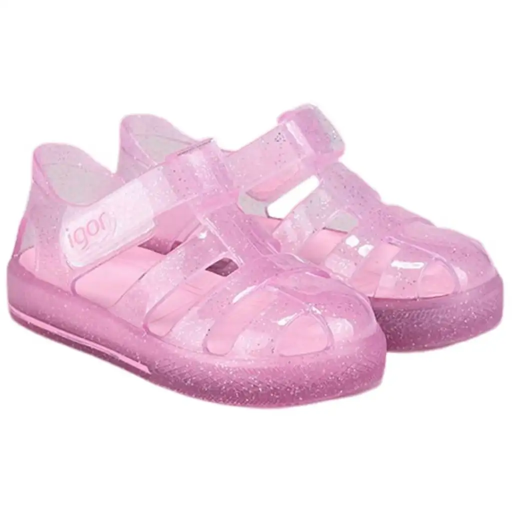 Cangrejera Star Glitter Velcro Igor
