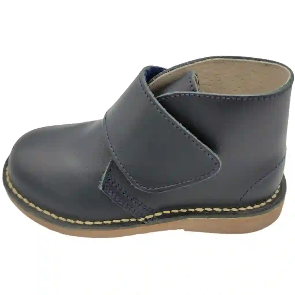 Botas de Piel con Velcro