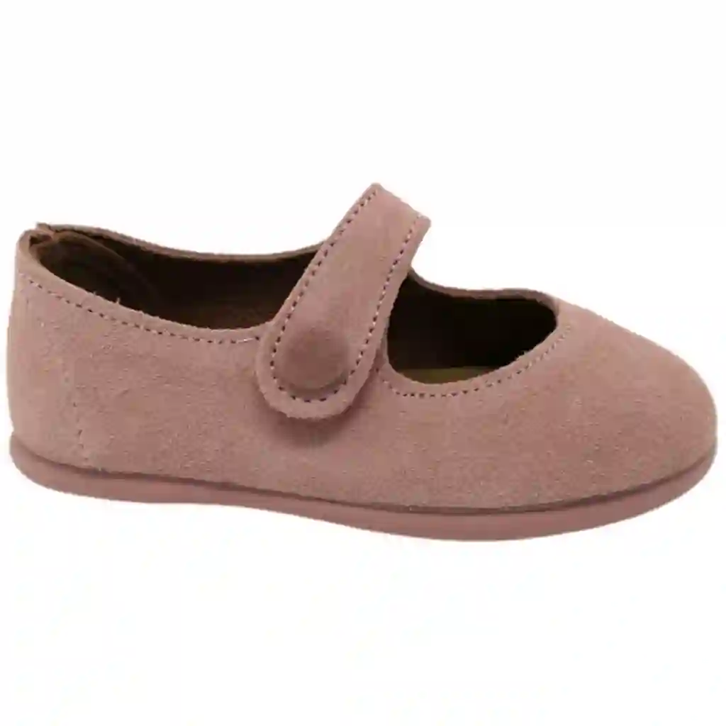 Merceditas Serraje velcro suave