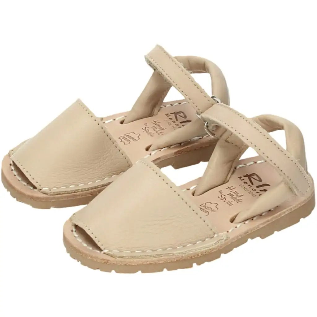 Menorquina de Piel Con Velcro Ria Menorca