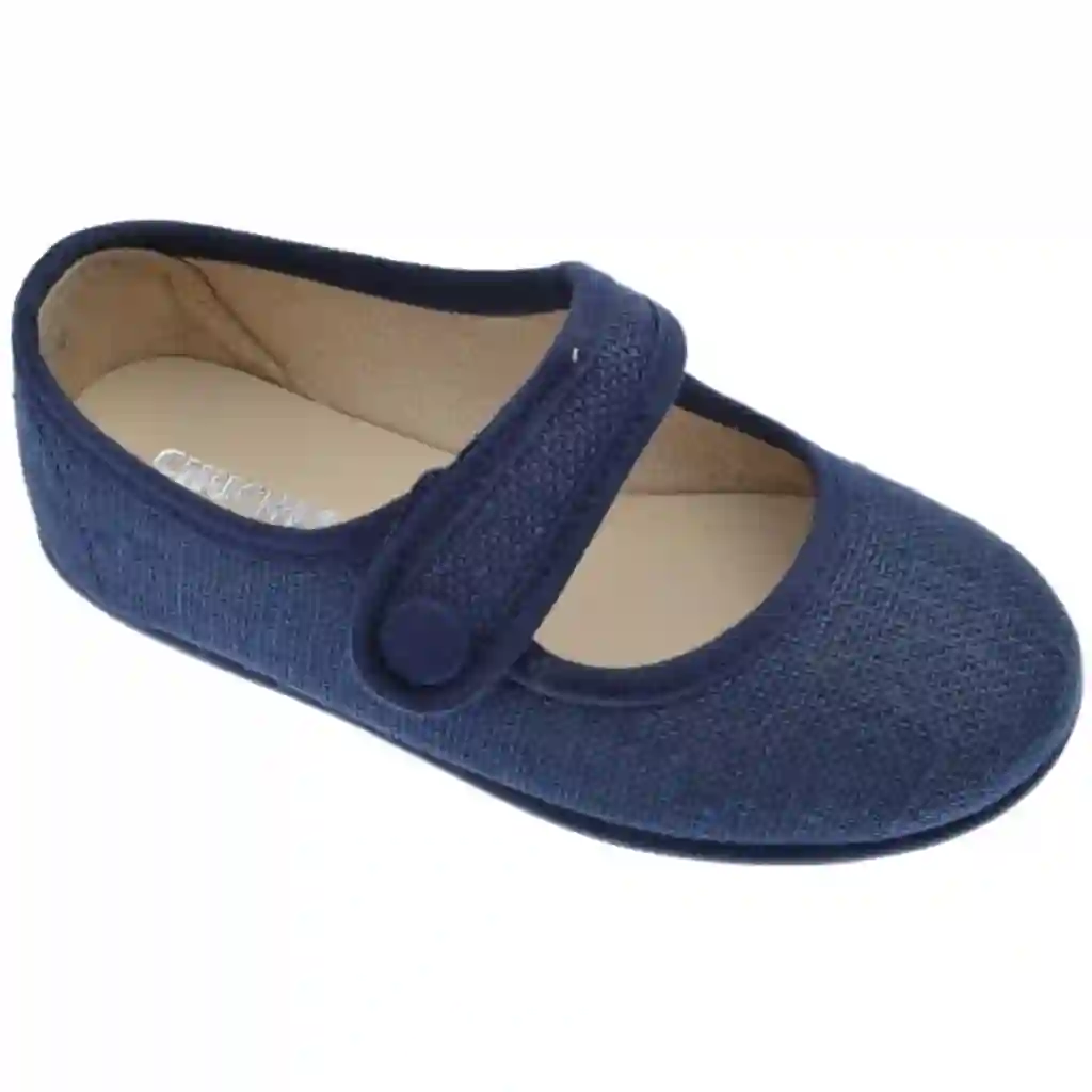 Merceditas Lino Velcro Chuches