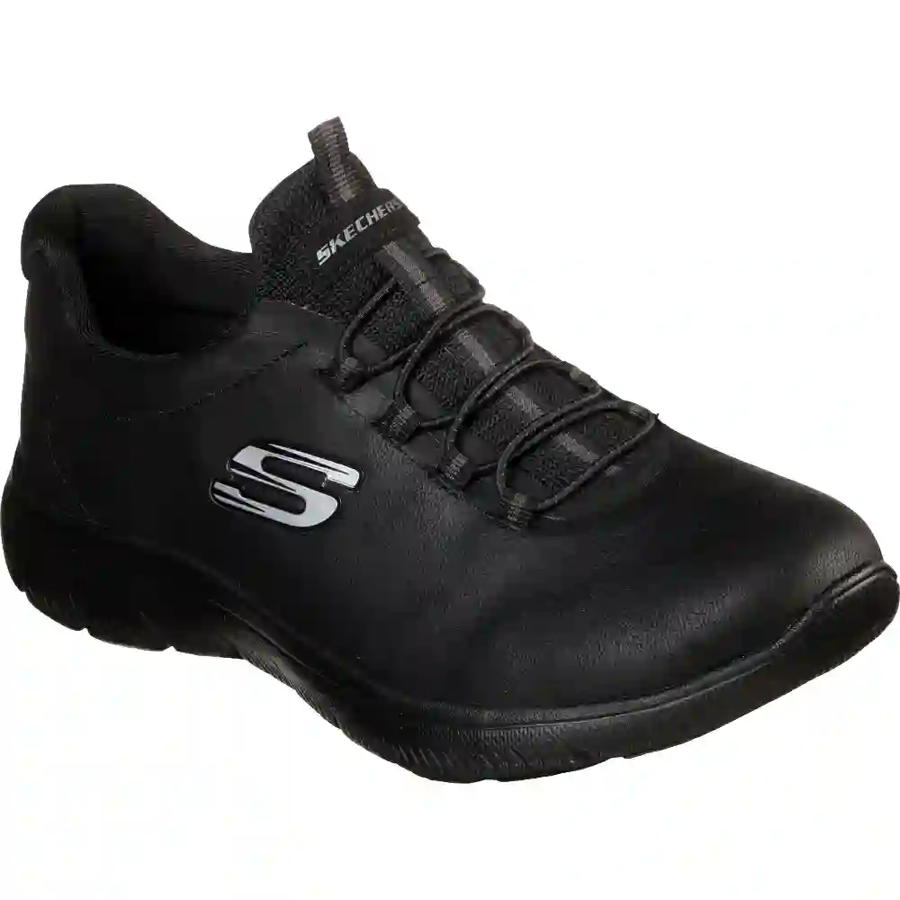 Deportivas cumbres elásticas resbalones skechers